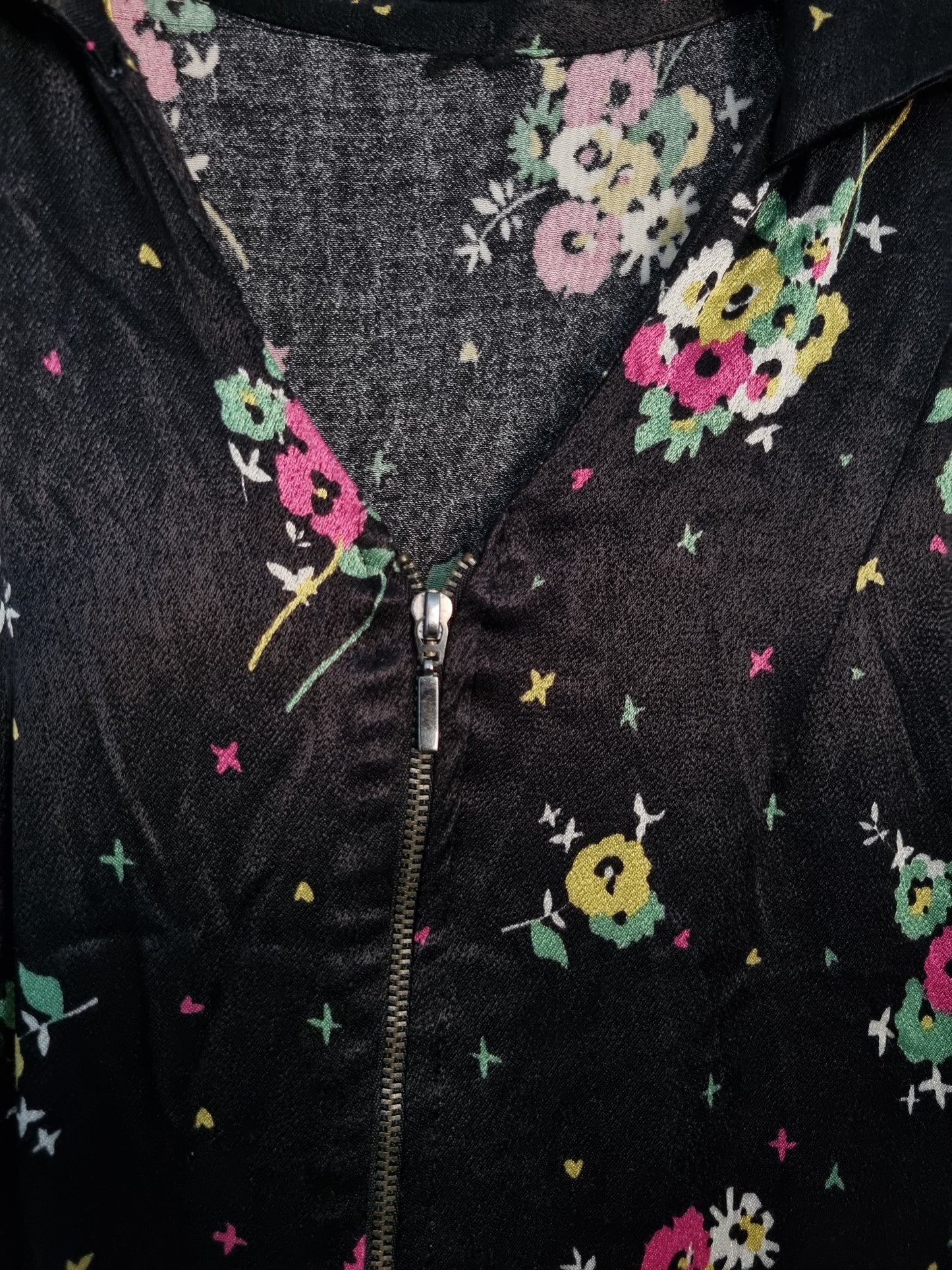 Vintage Oriental Dress UK 10 - Vintage Appreciation Society