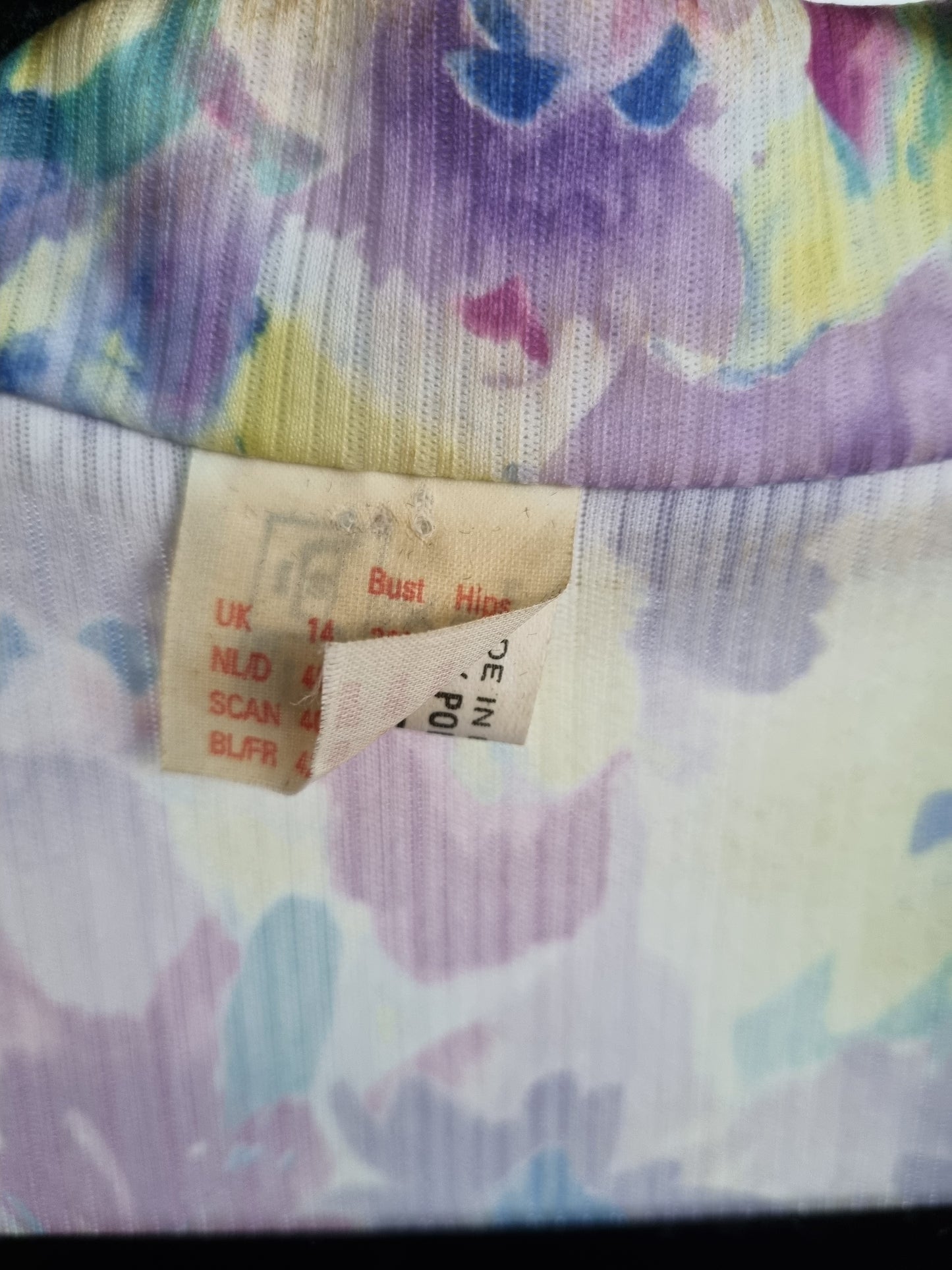 Summer Shirt Dress Vintage Purple, Bright Yellow and Green Floral Button Down 16 - Vintage Appreciation Society