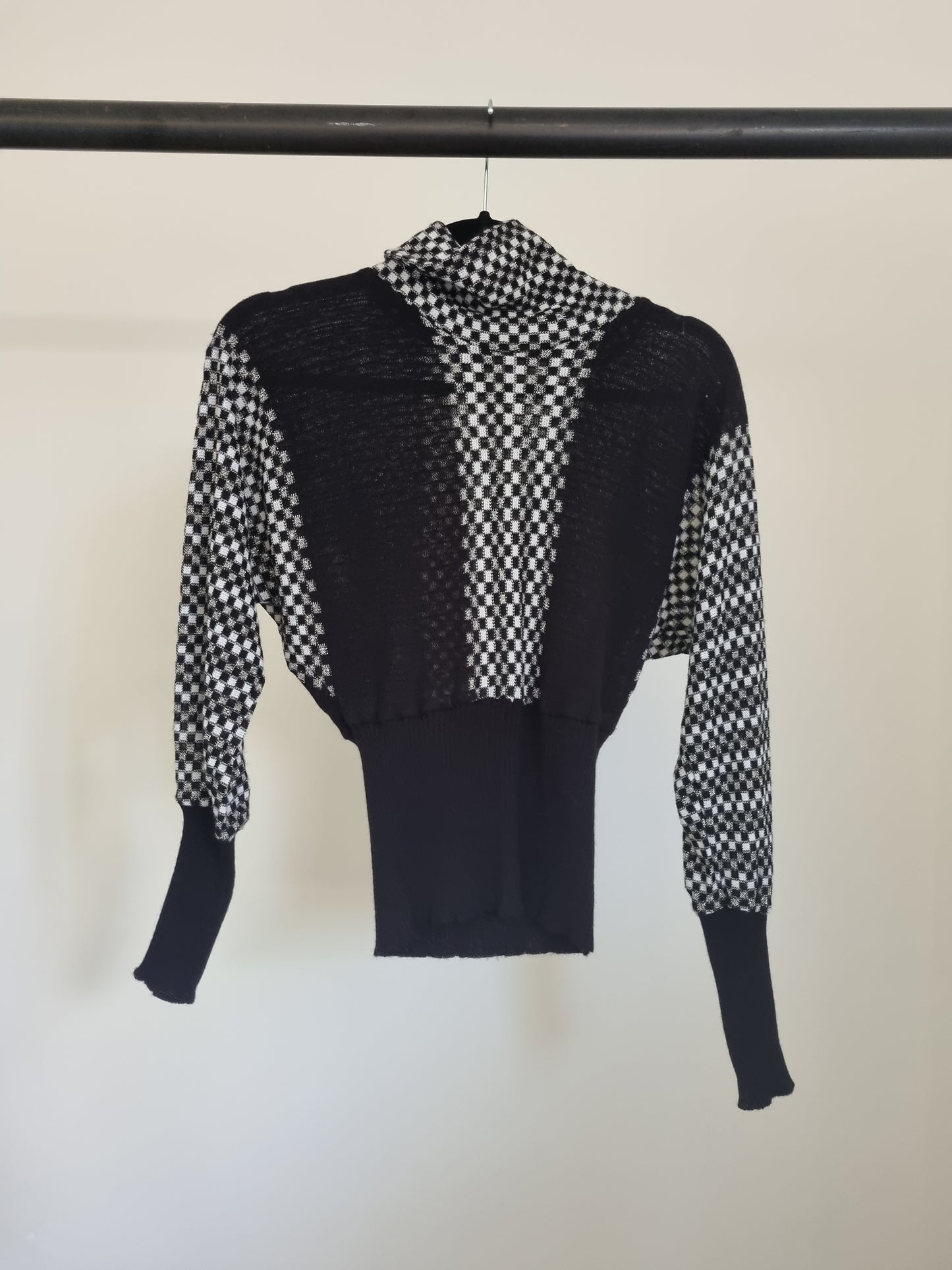 St Michael Vintage Batwing Jumper 1960s UK10 - Vintage Appreciation Society