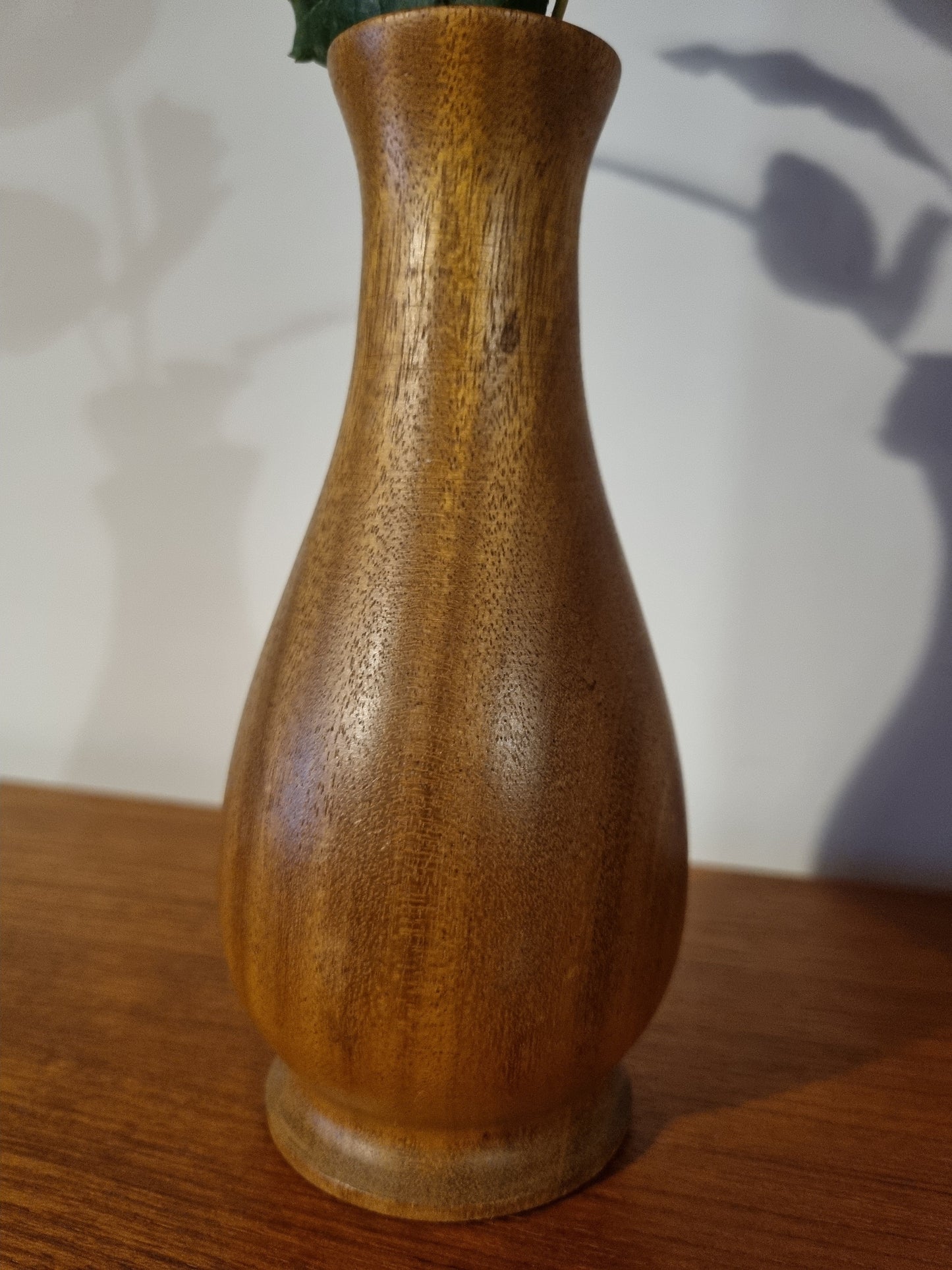 Stem Vase Myrtle Wood Vintage Handmade Jorvik Viking Craftsmanship