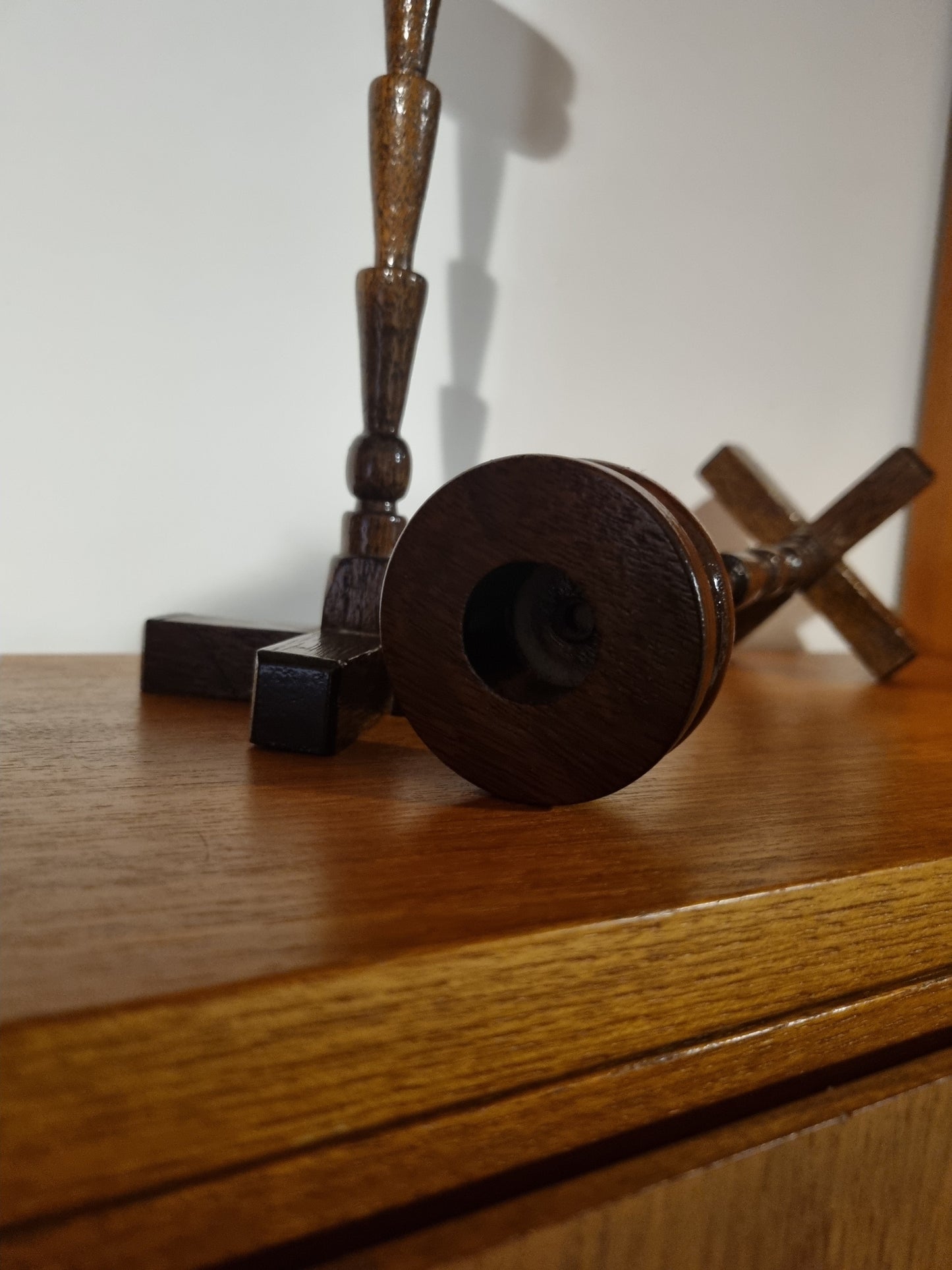 Candlestick Pair Handmade Vintage Spiral Candelabra Jorvik York