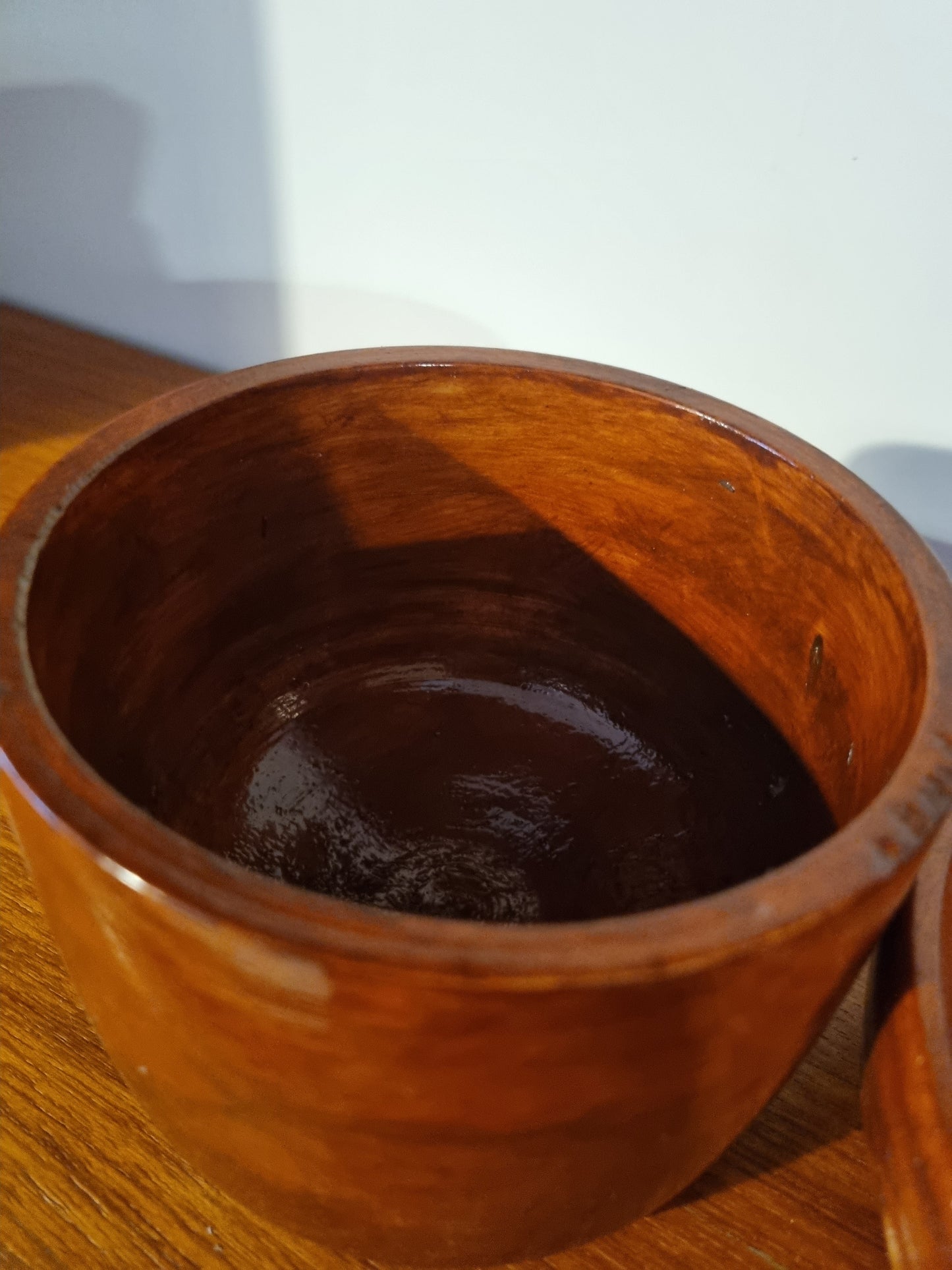 Bowl and Vase Set x2 Handmade Vintage Jorvik Viking Turned Wood
