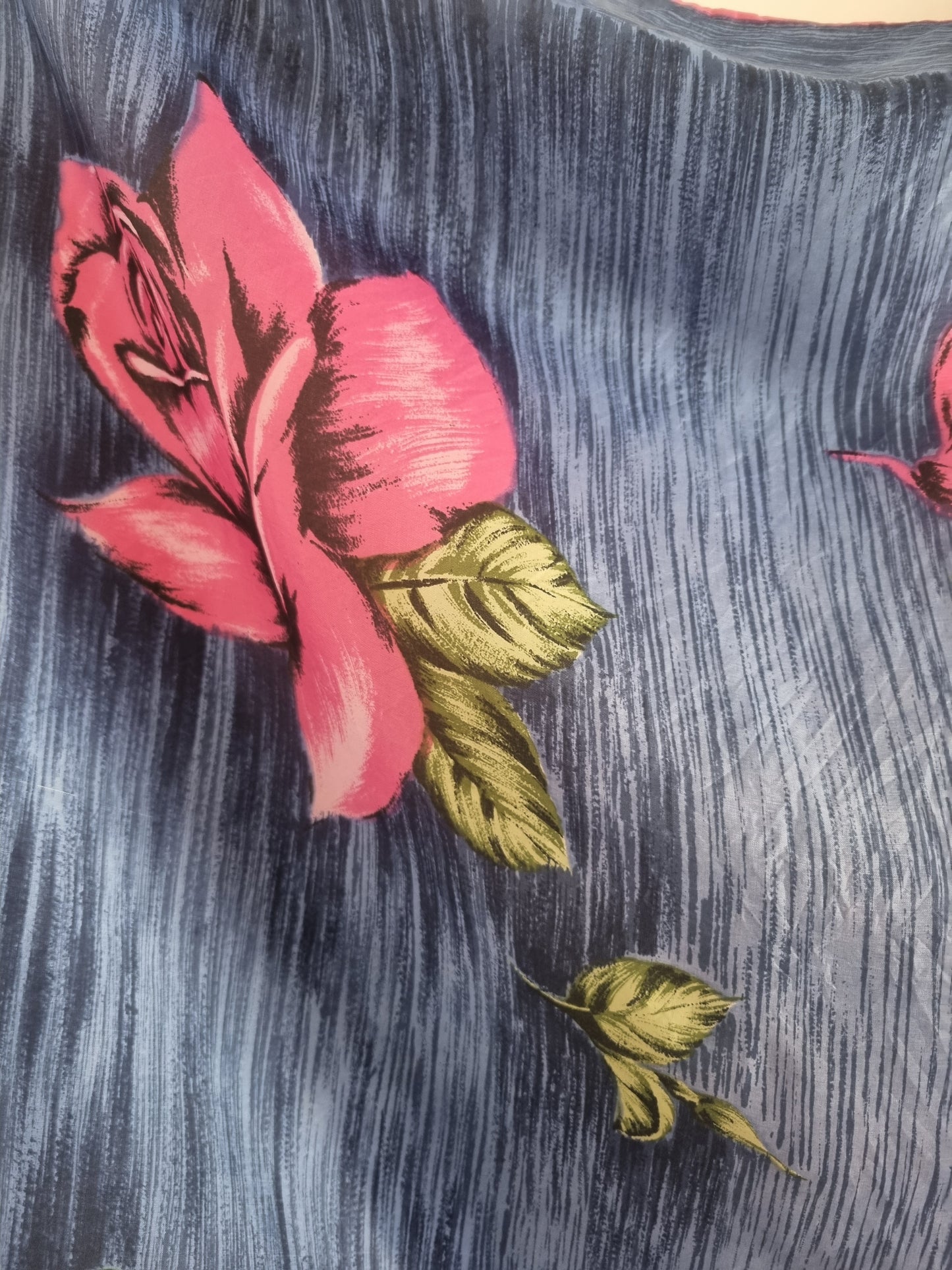 Vintage Roses Handrolled Scarf Polymix 74cmx74cm