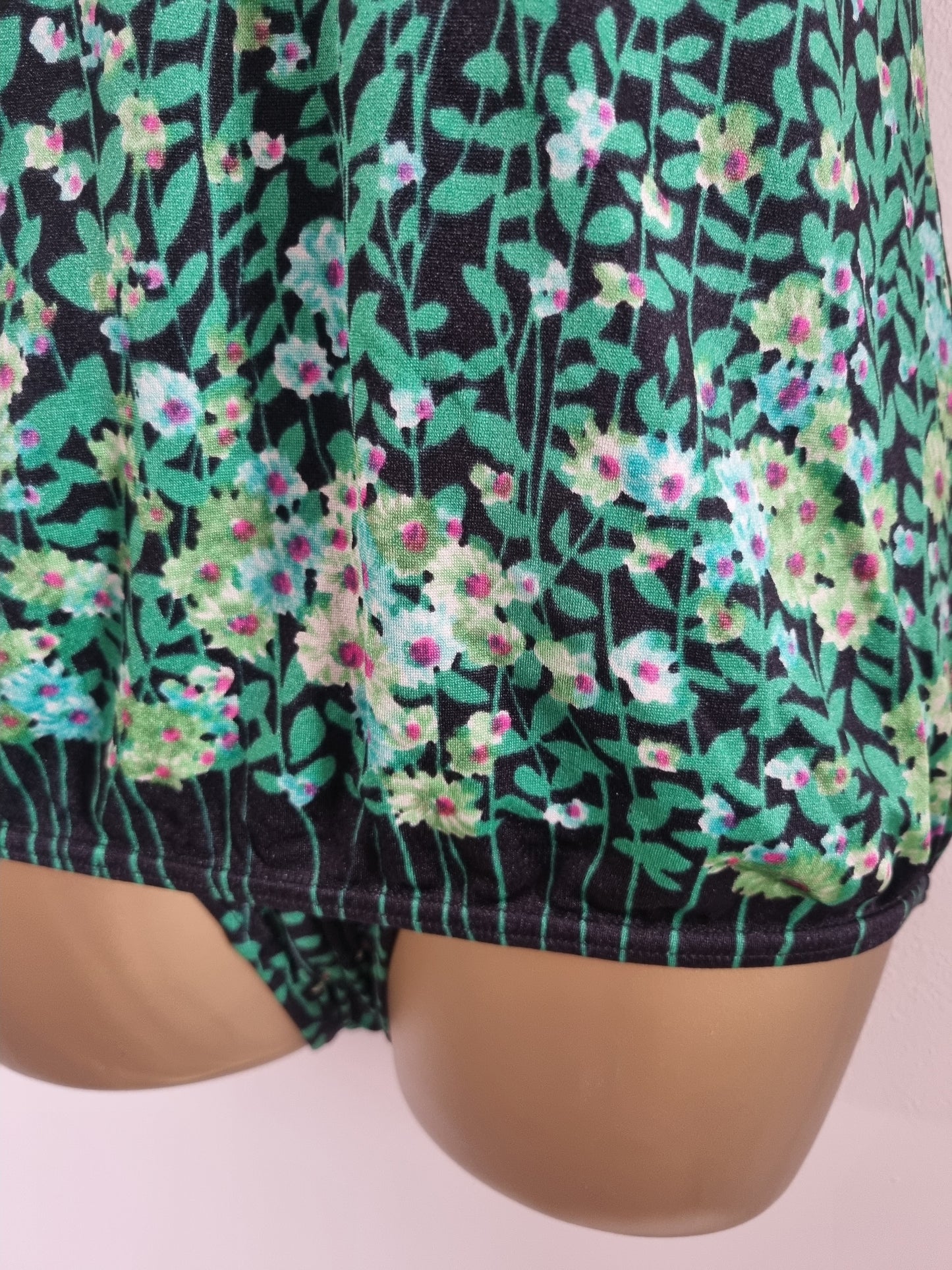 1970s St Michael Swimming Costume Vintage Swimwear One-Piece Beachwear