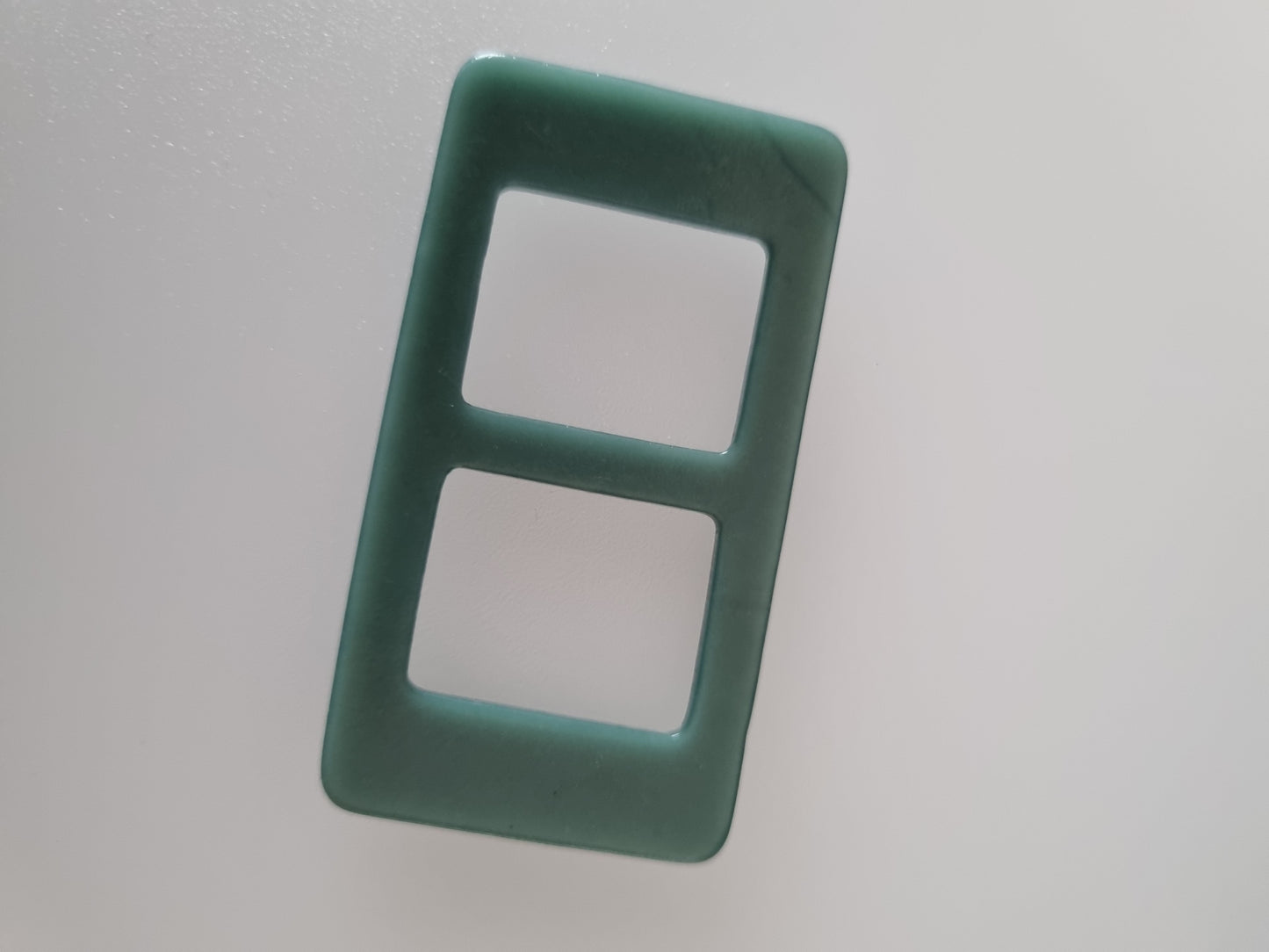 Vintage Buckle Teal Blue Green. For Belts, Sewing, Scarves, Crafts