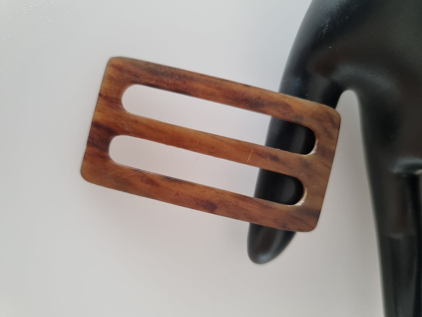 Vintage Buckle Brown. For Belts, Sewing, Scarves, Crafts