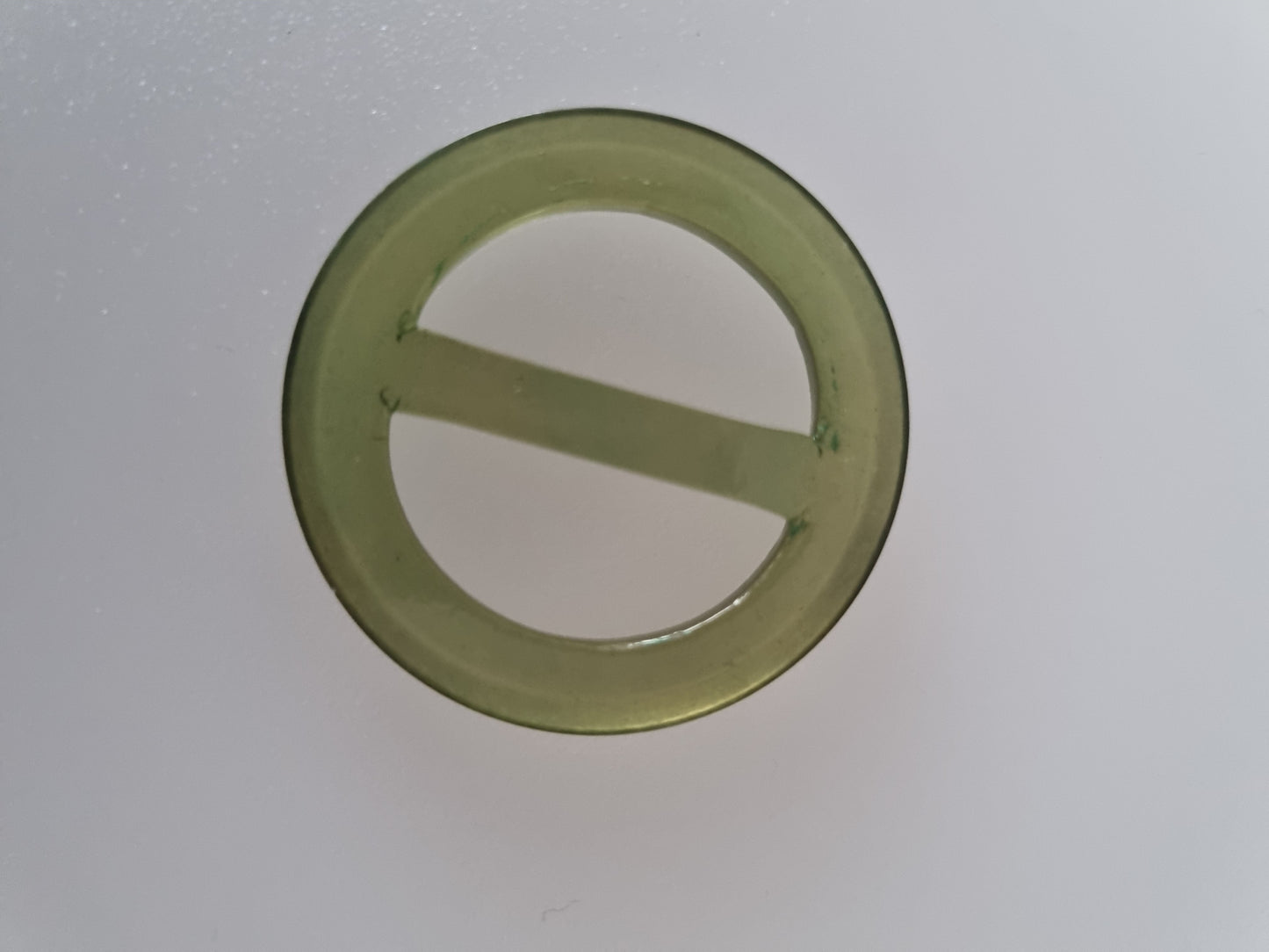 Vintage Buckle Green. For Belts, Sewing, Scarves, Crafts