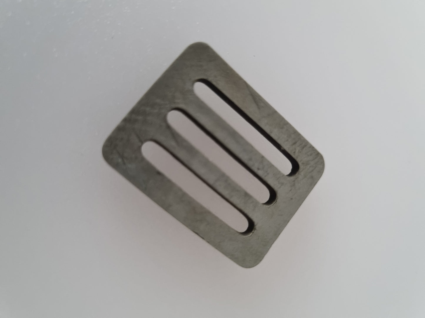 Vintage Buckle Grey. For Belts, Sewing, Scarves, Crafts