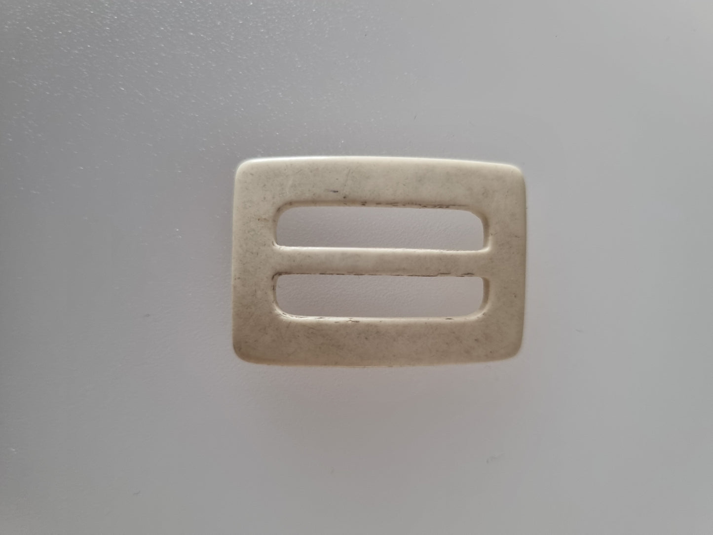 Vintage Buckle Cream. For Belts, Sewing, Scarves, Crafts