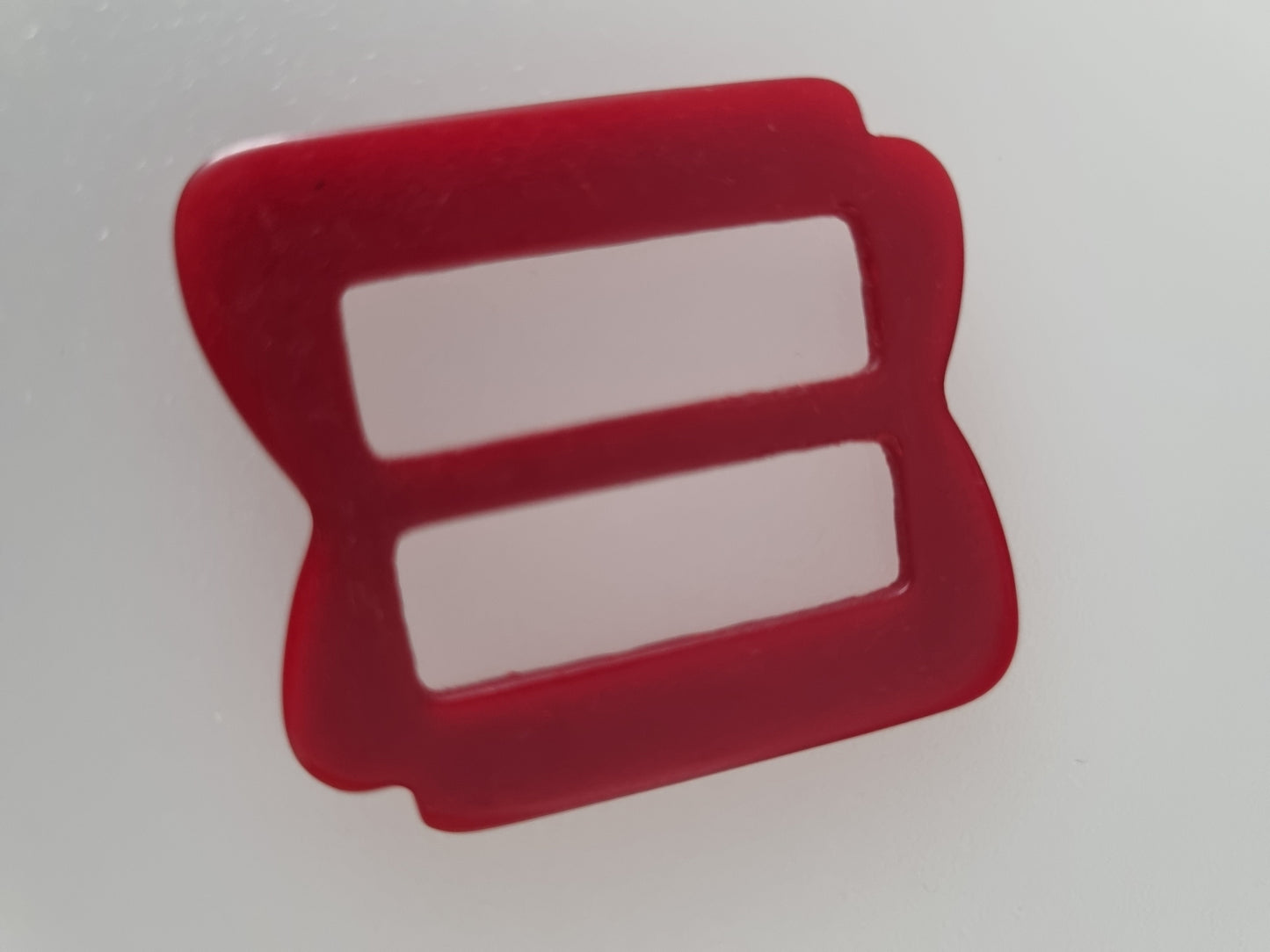 Vintage Buckle Burgundy. For Belts, Sewing, Scarves, Crafts