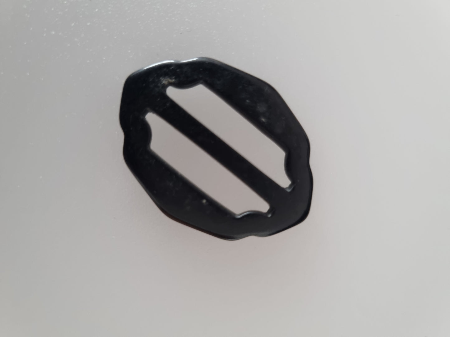 Vintage Buckle Black. For Belts, Sewing, Scarves, Crafts