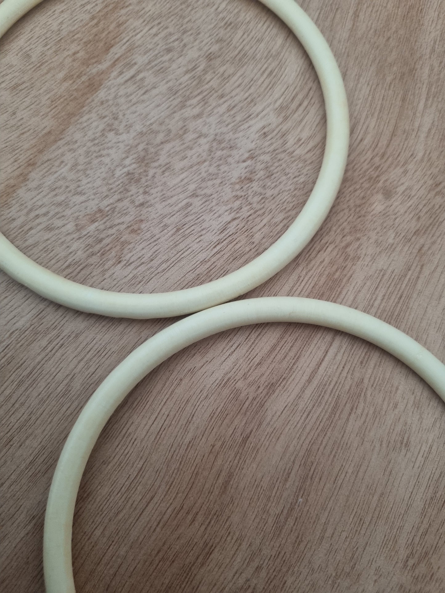 Vintage Handbag Handle for Bag Making. 60s Cream Plastic. Haberdashery