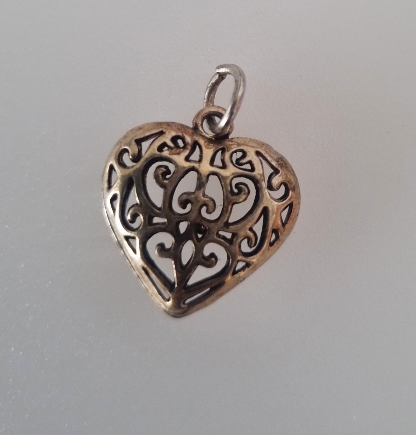 Vintage Pendant Charm 3D Heart Costume Pendant