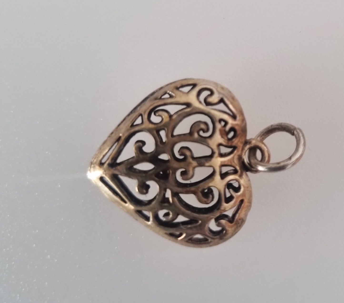 Vintage Pendant Charm 3D Heart Costume Pendant
