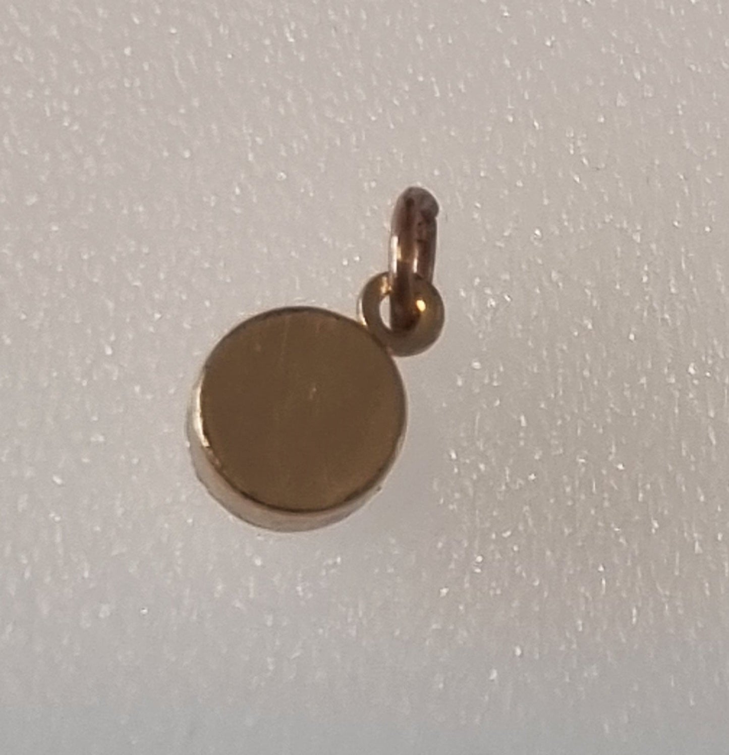 Vintage Pendant Charm Gold Tone Cubic Zirconia Paste with Pendant
