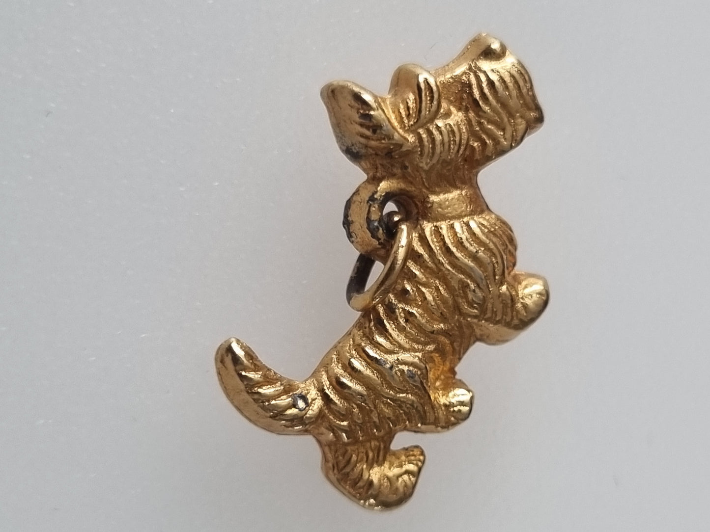 Vintage Pendant Dog Terrier Bracelet Charm