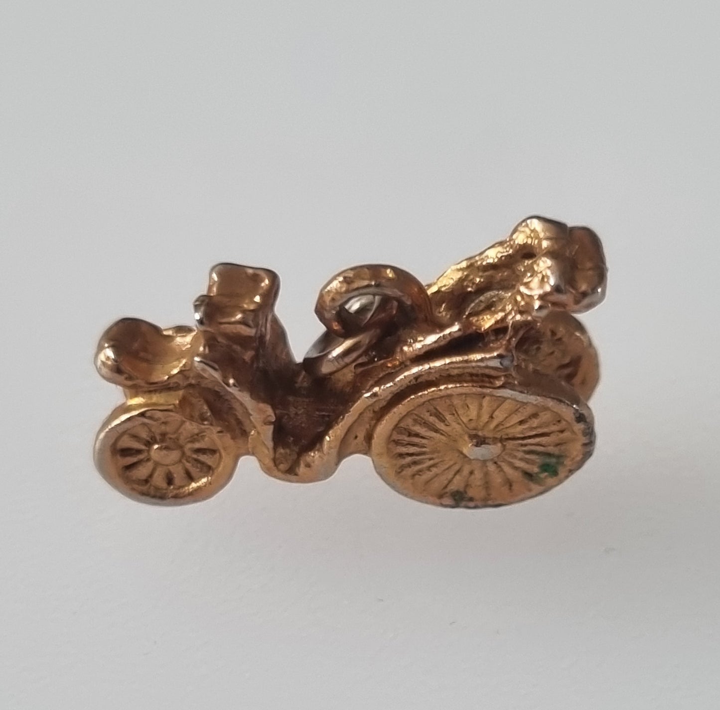 Vintage Charm Motor Car Gold Tone Automotive