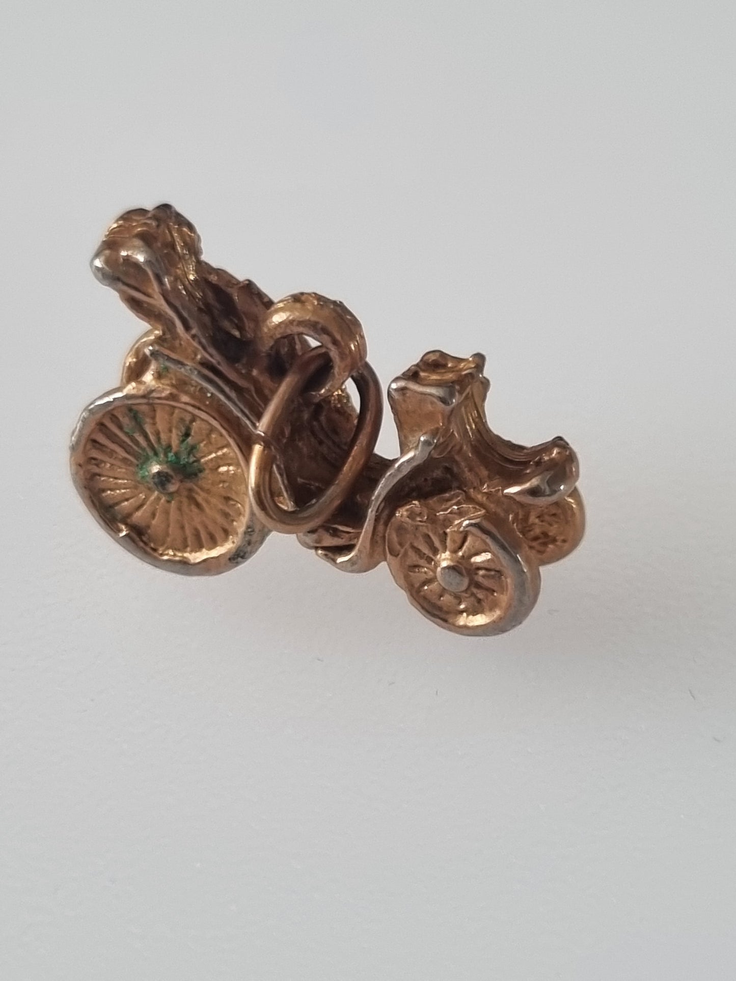 Vintage Charm Motor Car Gold Tone Automotive