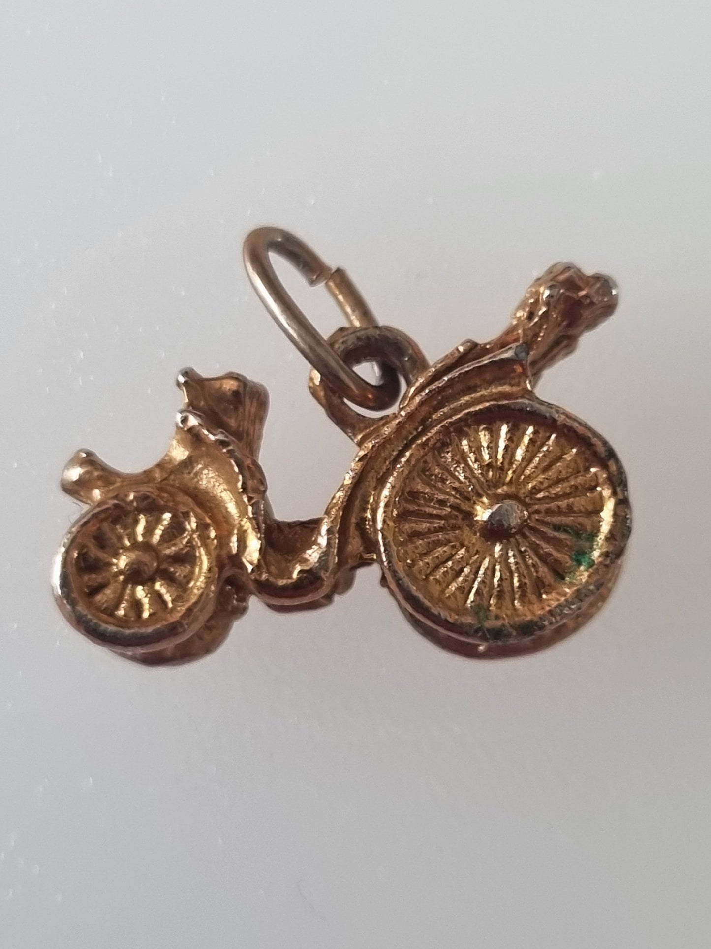 Vintage Charm Motor Car Gold Tone Automotive