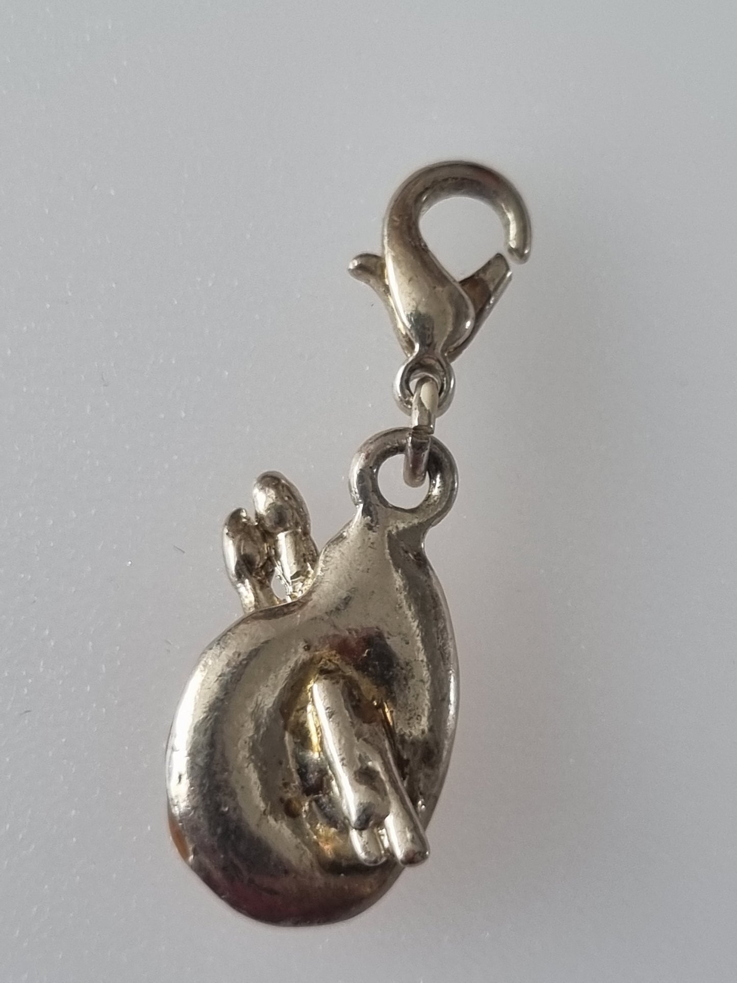Vintage Charm Artist Palette Painted Charm