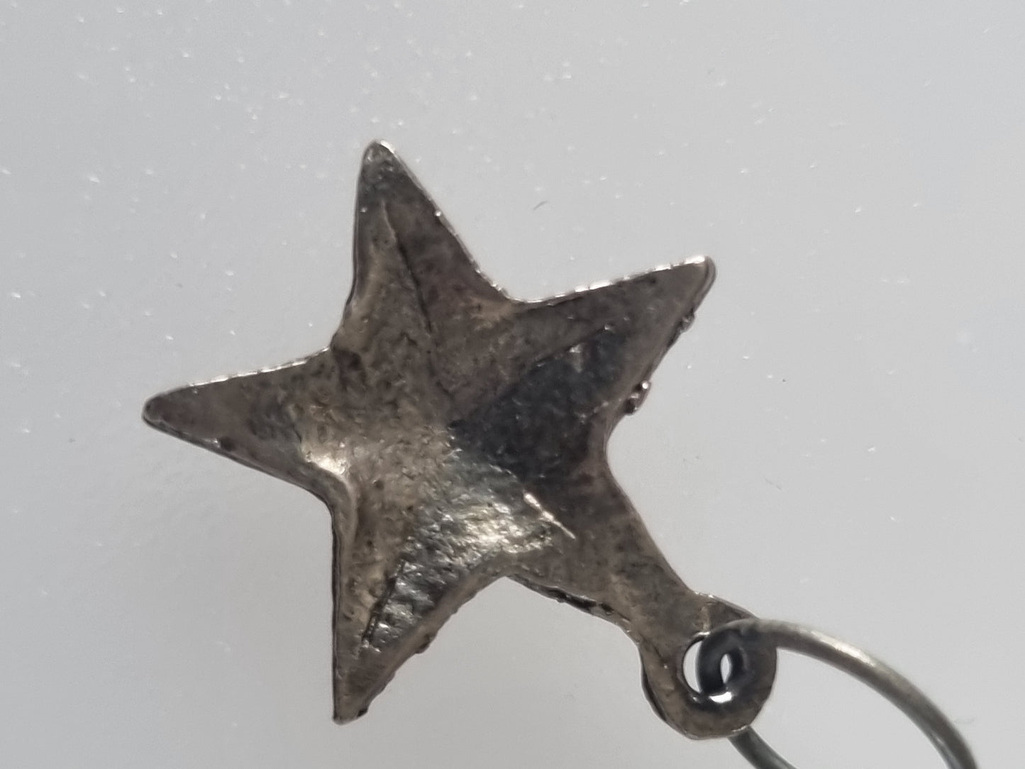 Vintage Charm Silver Starfish Star 925 Sterling