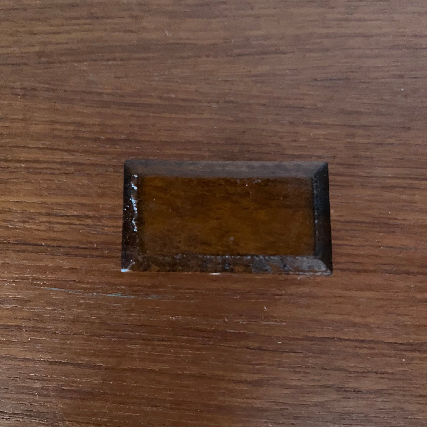 Dolls House Furniture Stool Table Wooden Rectangular Miniature Collectable