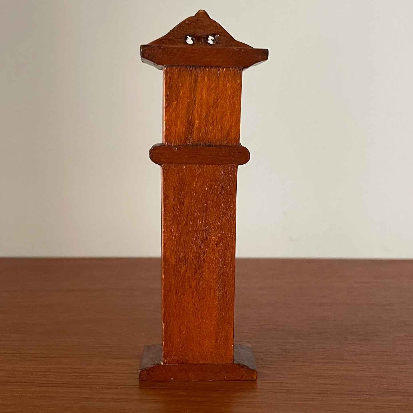Dolls House Furniture Grandfather Clock Wooden Vintage Charm
