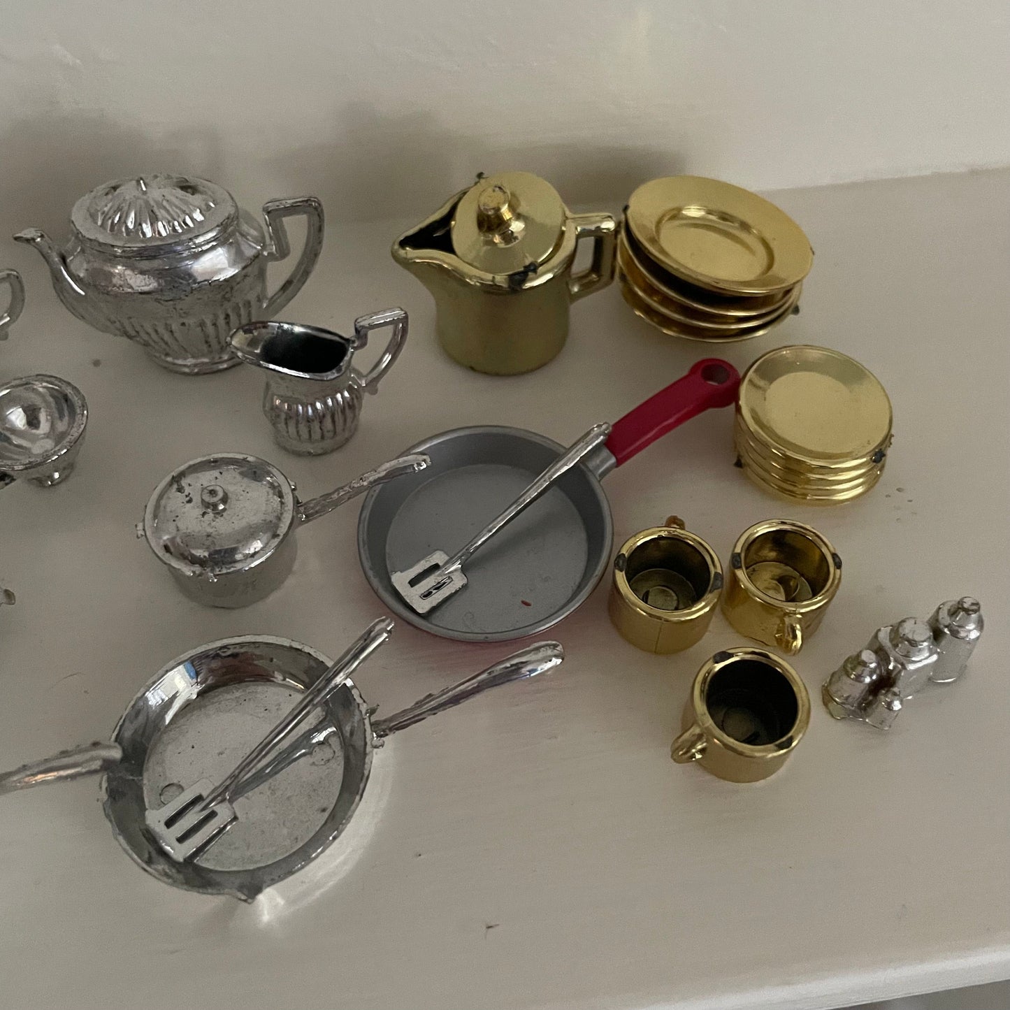 Dolls House Kitchen Crockery Utensils Silverware Job Lot