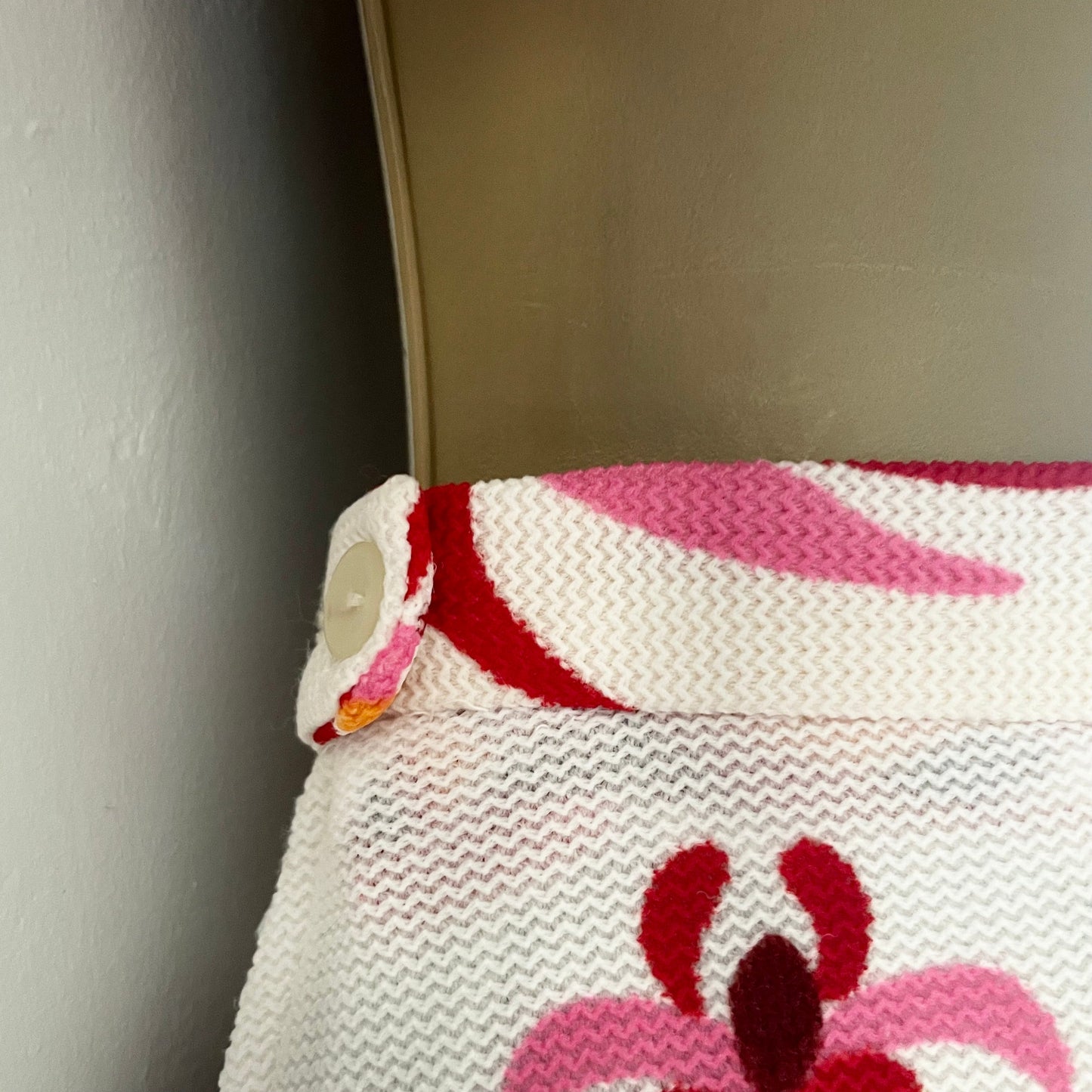 Dress Vintage Prima Qualitat Set with Floral Pattern Tie Top Maxi