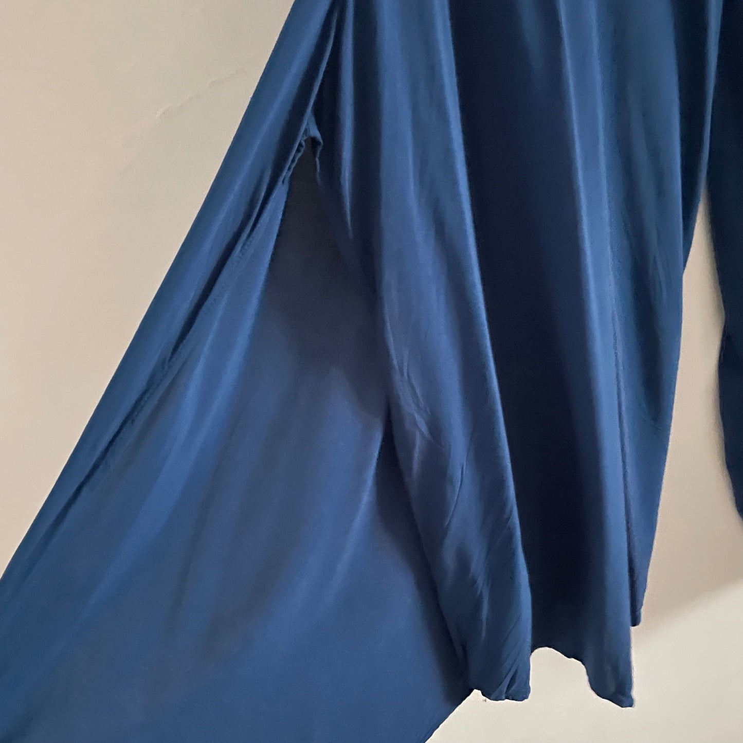 Dress Preloved La Mia Anna Jersey Blue Tie Waist Pants