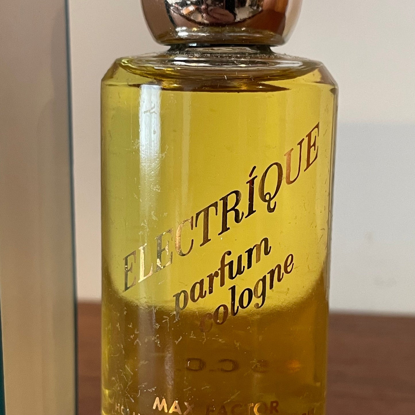 Vintage Perfume Electrique Maxfactor 50ml Full Bottle