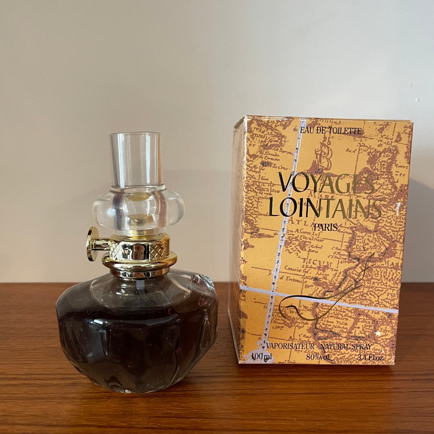 Vintage Perfume Voyage Lointains Eau de Toilette 100ml Melfleurs
