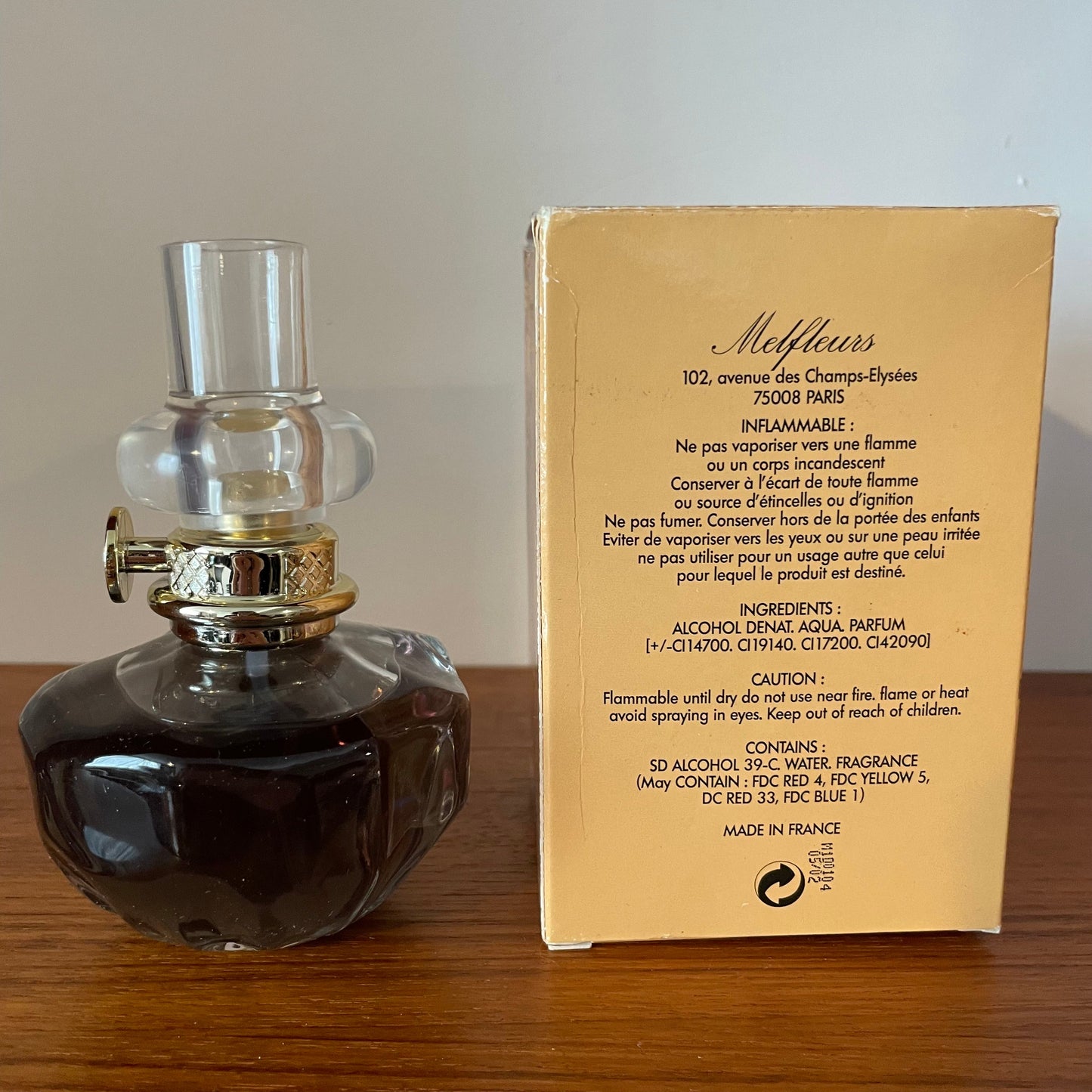 Vintage Perfume Voyage Lointains Eau de Toilette 100ml Melfleurs