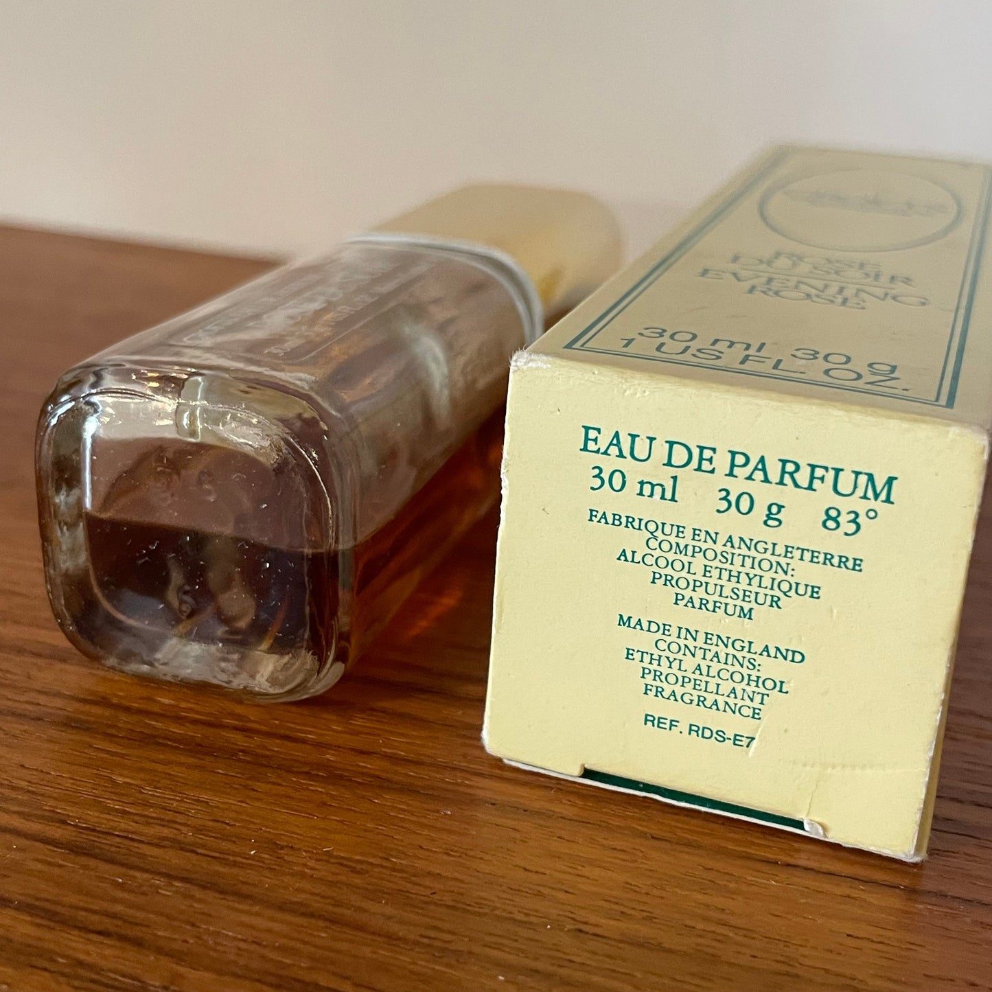 Vintage Perfume Crofts Perfumery Norwich Evening Rose 30ml
