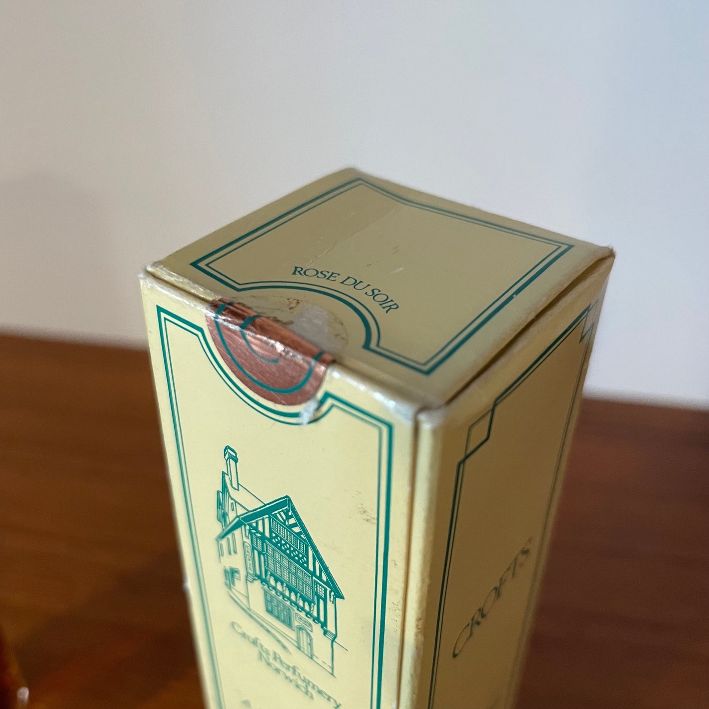 Vintage Perfume Crofts Perfumery Norwich Evening Rose 30ml