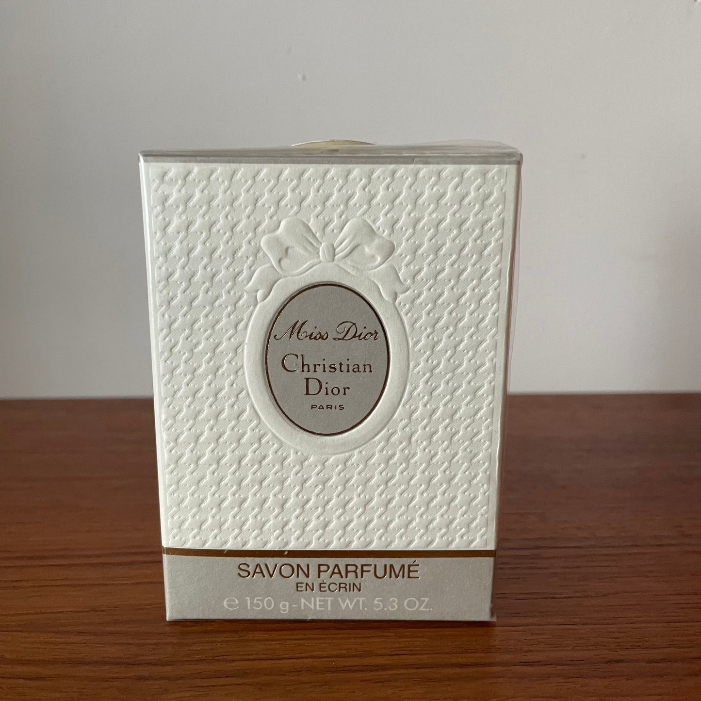 Vintage Christian Dior Perfumed Soap & Luxury Dish Set Sealed