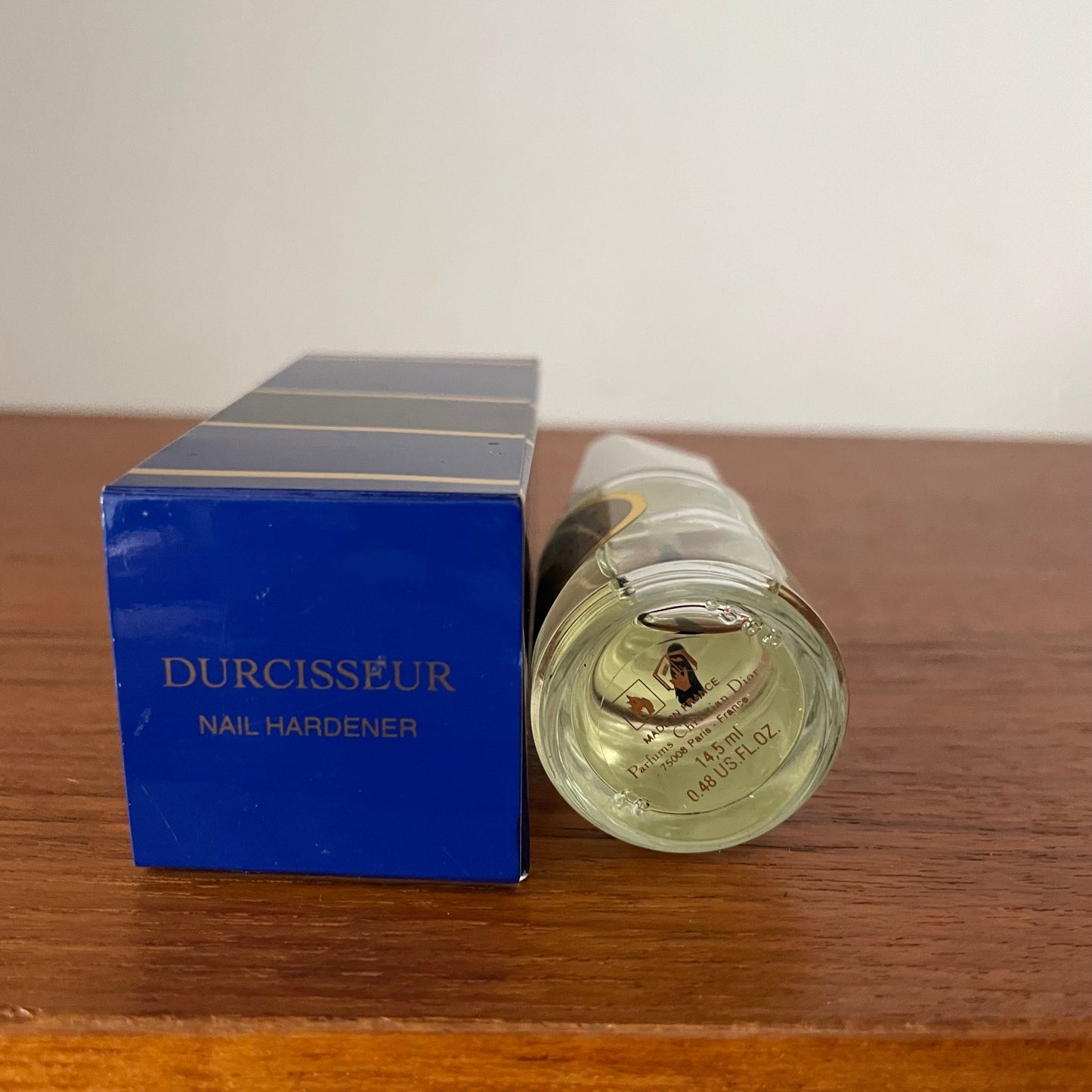 Vintage Christian Dior Nail Hardener Pour Les Ongles Varnish Full