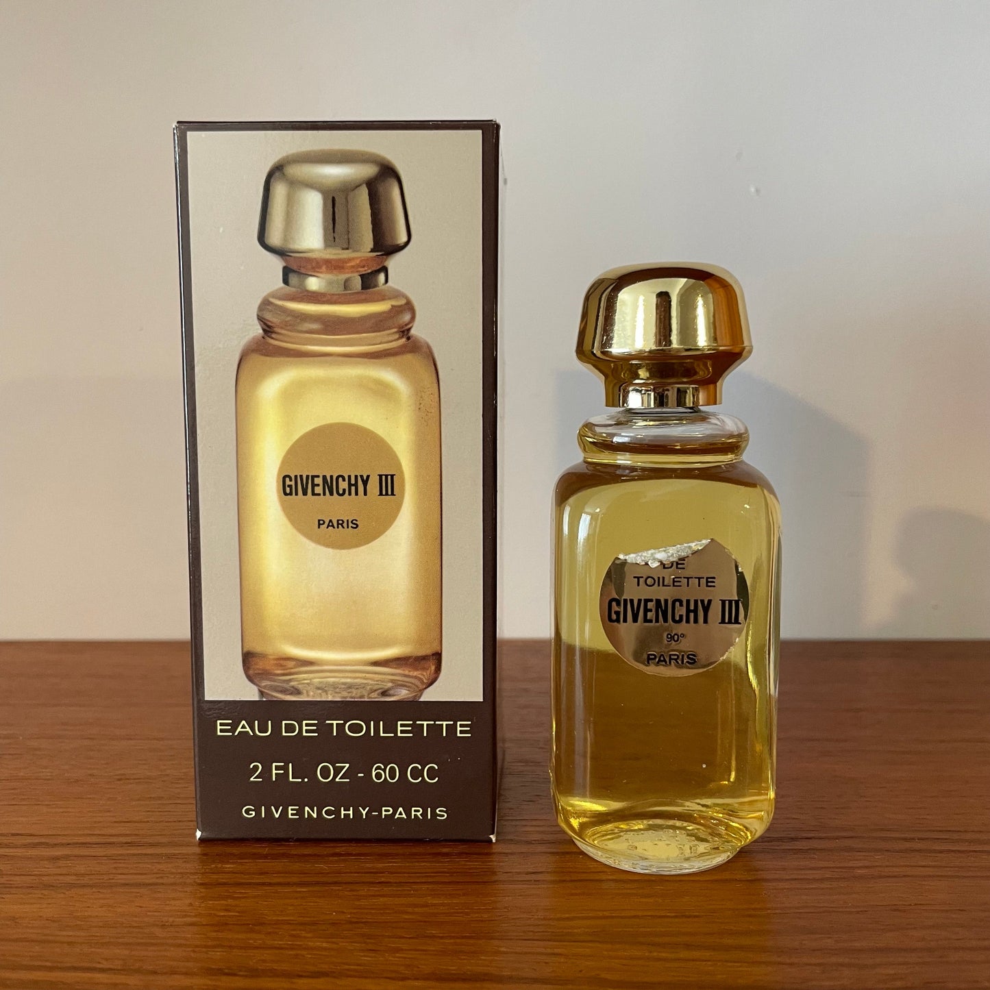 Vintage Perfume Givenchy III 1970 REF 324S 60ml Rare Find