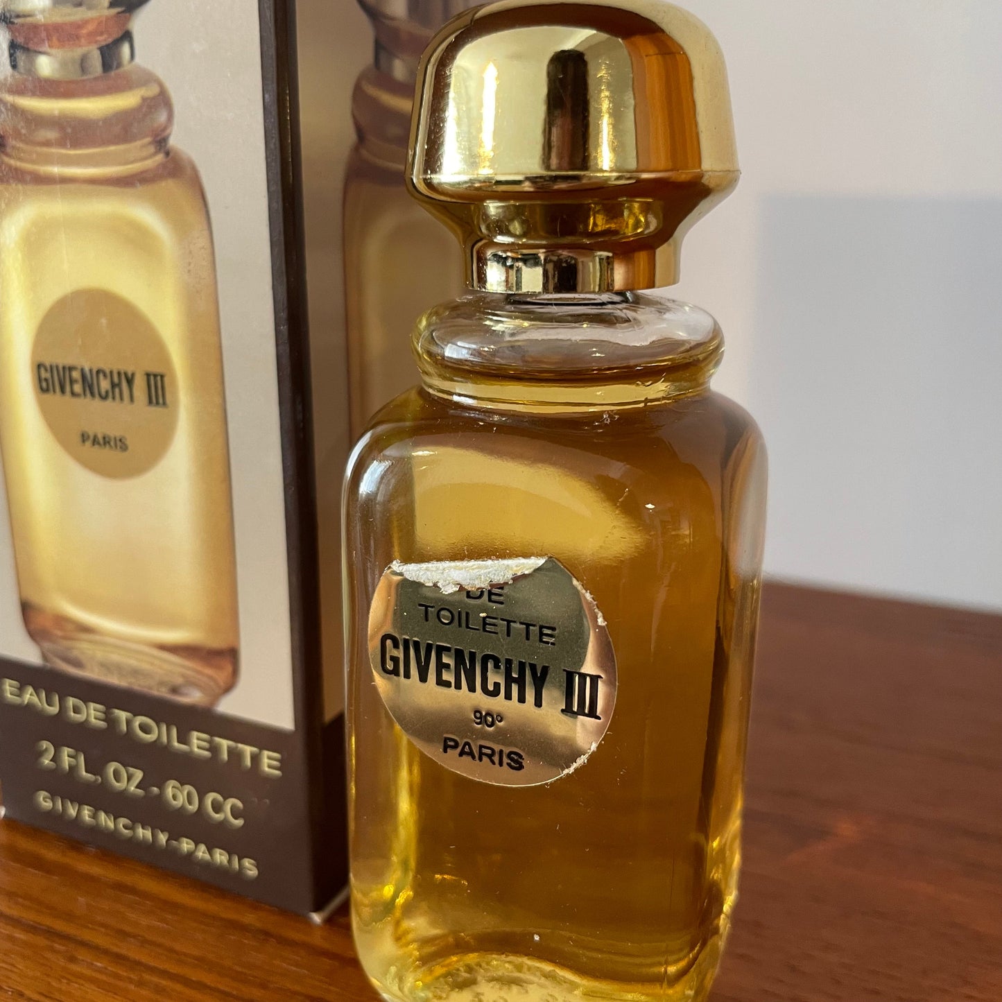 Vintage Perfume Givenchy III 1970 REF 324S 60ml Rare Find