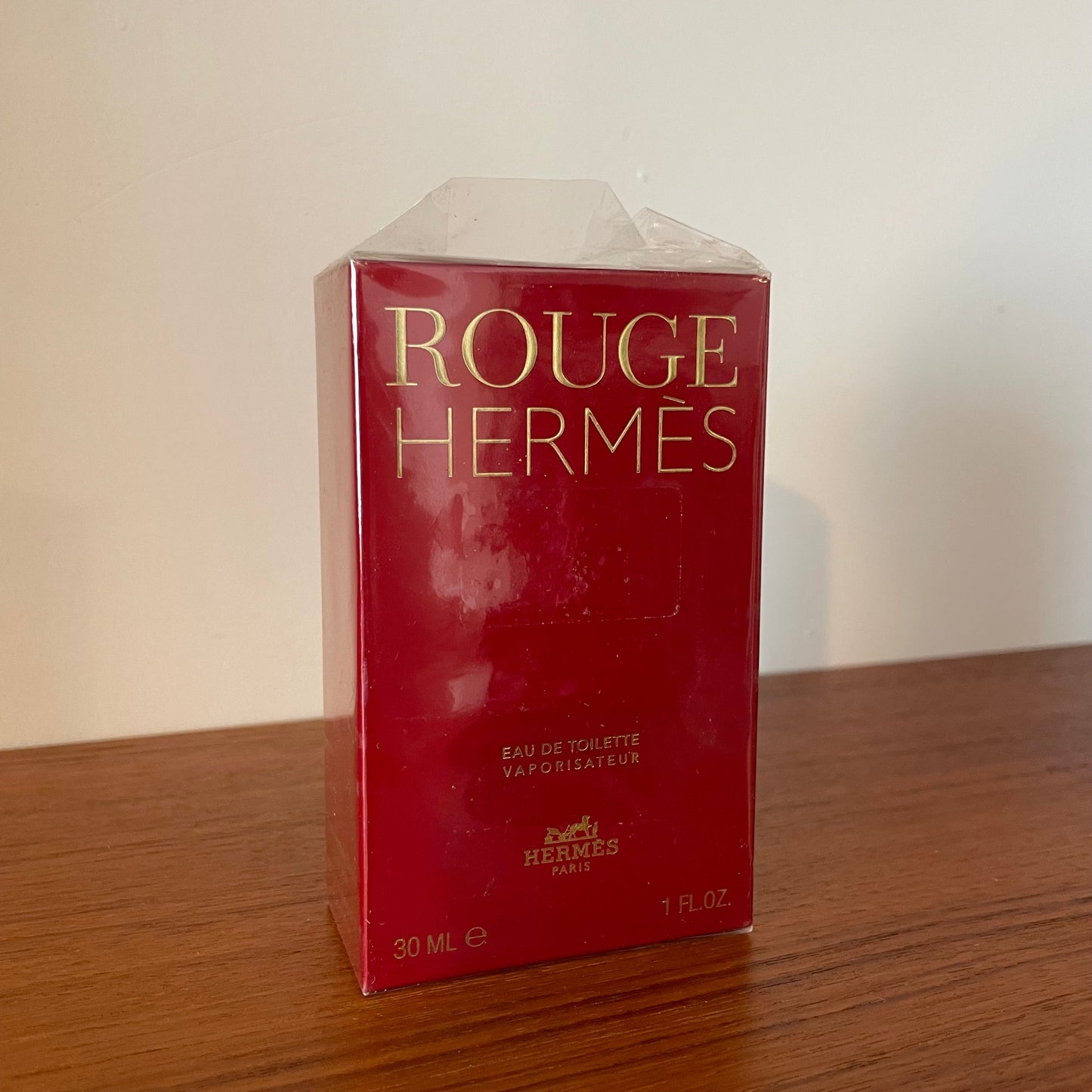 Vintage Perfume Hermès Rouge 2001 Unopened 30ml Eau de Toilette