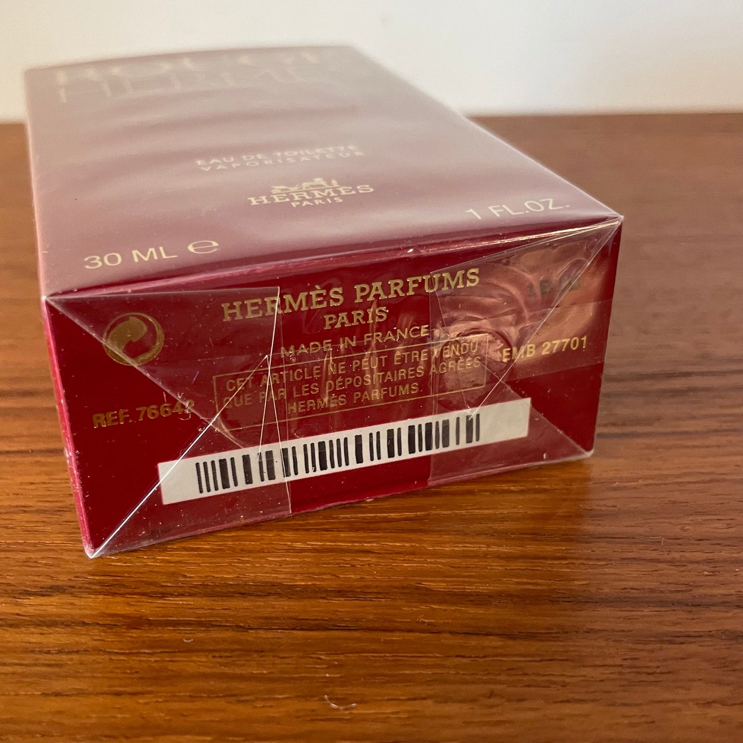 Vintage Perfume Hermès Rouge 2001 Unopened 30ml Eau de Toilette