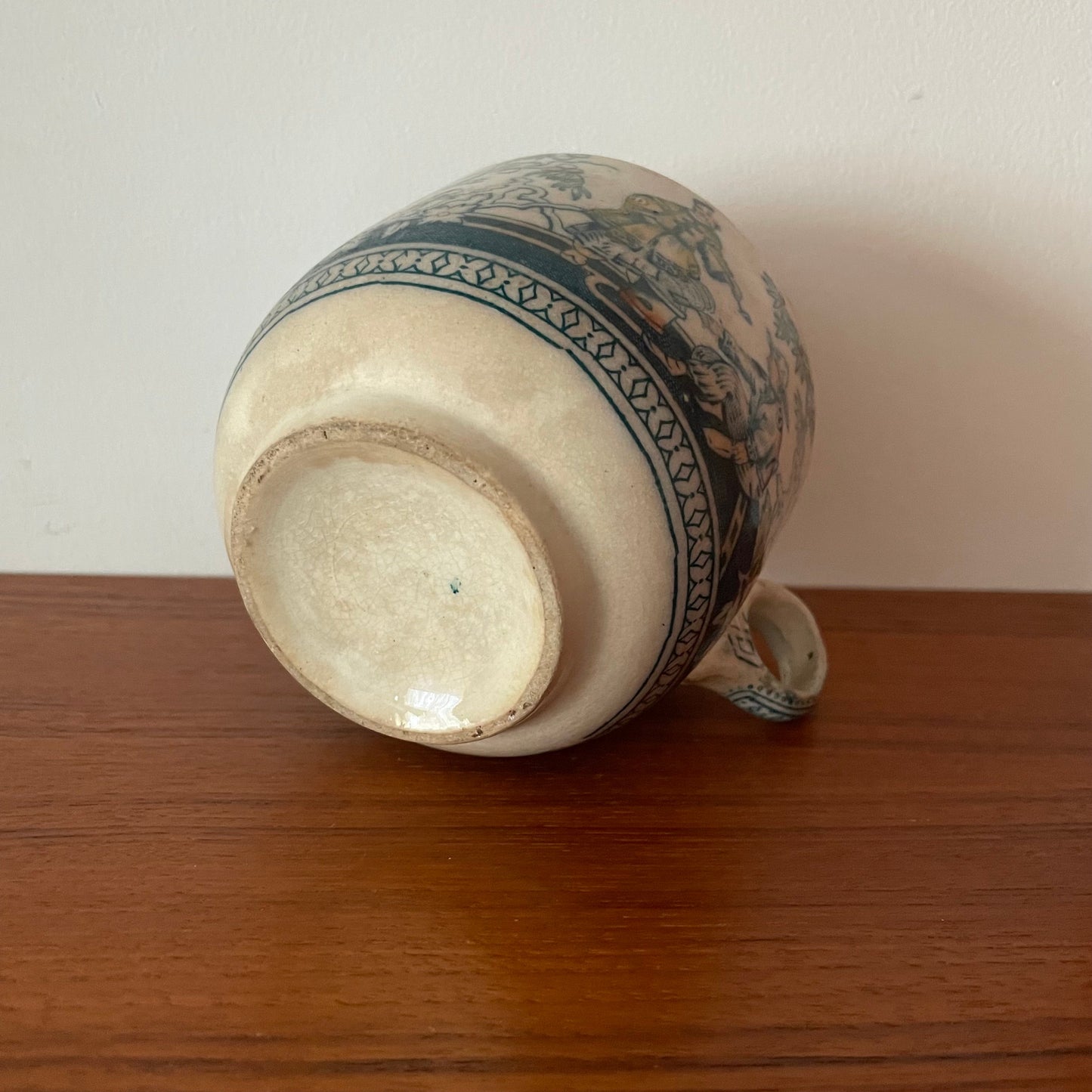 Vintage Tea Cup Chinoiserie Ceramic Georgian Design Breakfast Tea Cup