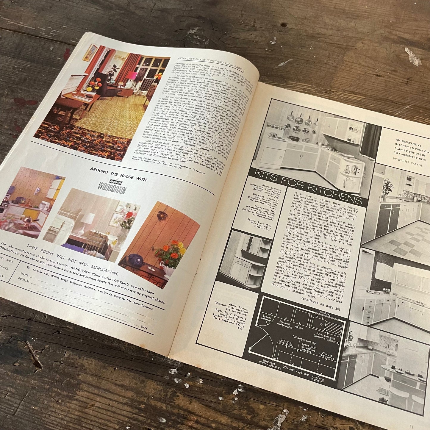 Magazine Vintage Do It Herself May 1966 Number 2 Paper Ephemera