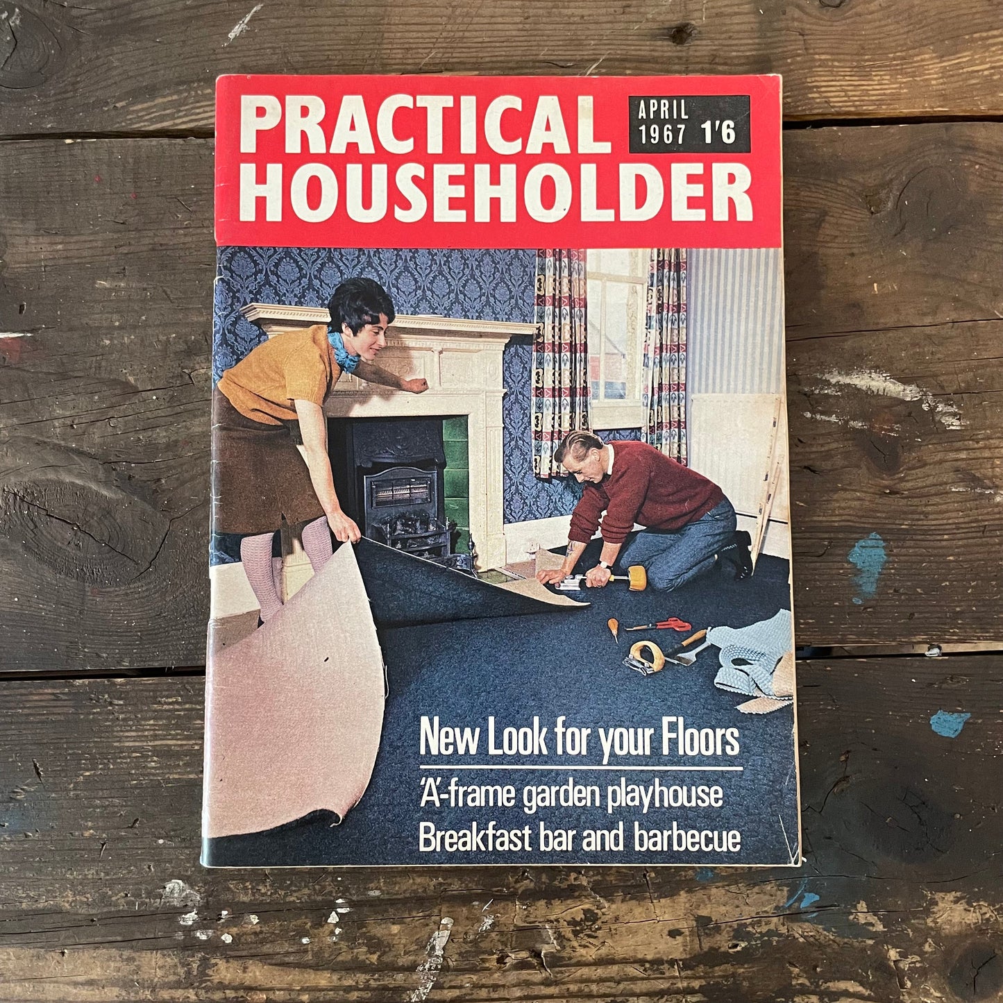 Magazine Vintage Practical Householder April 1967 Paper Ephemera