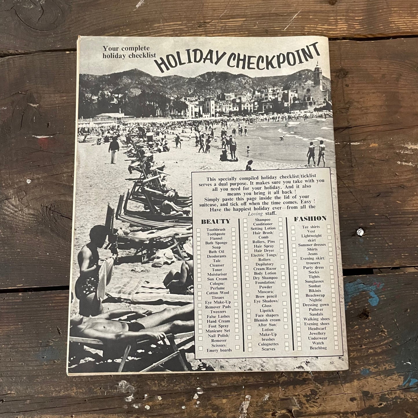 Magazine Vintage Loving Magazine Summer Special 1972 Paper Ephemera