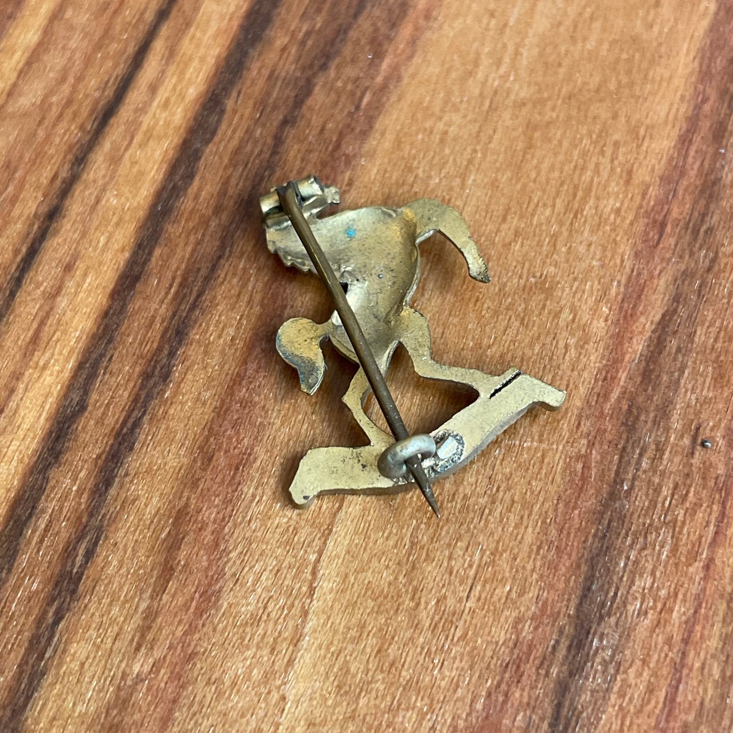 Vintage Royal West Kent Regiment Enamel Badge Brooch Collectable