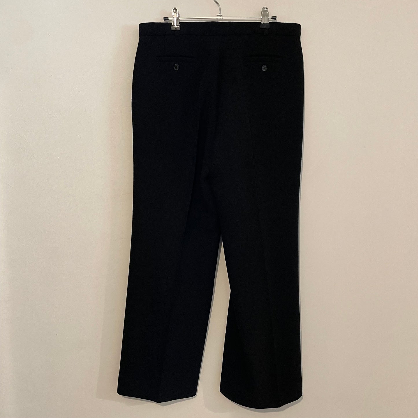 Trousers Vintage Jaeger Black Tailored Cigarette Style