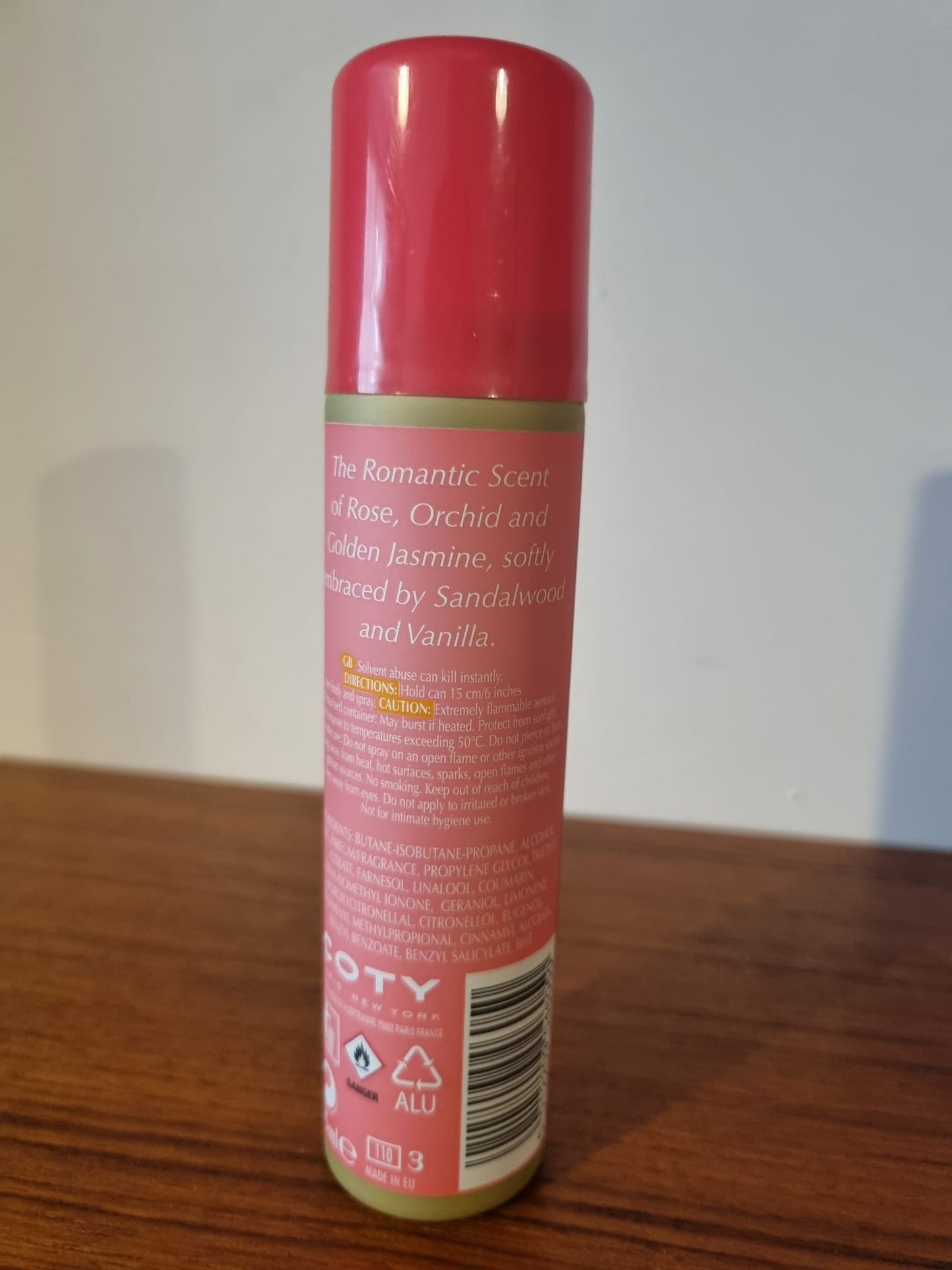 Vintage Coty L'Aimant Paris Deodorant Body Spray 75ml