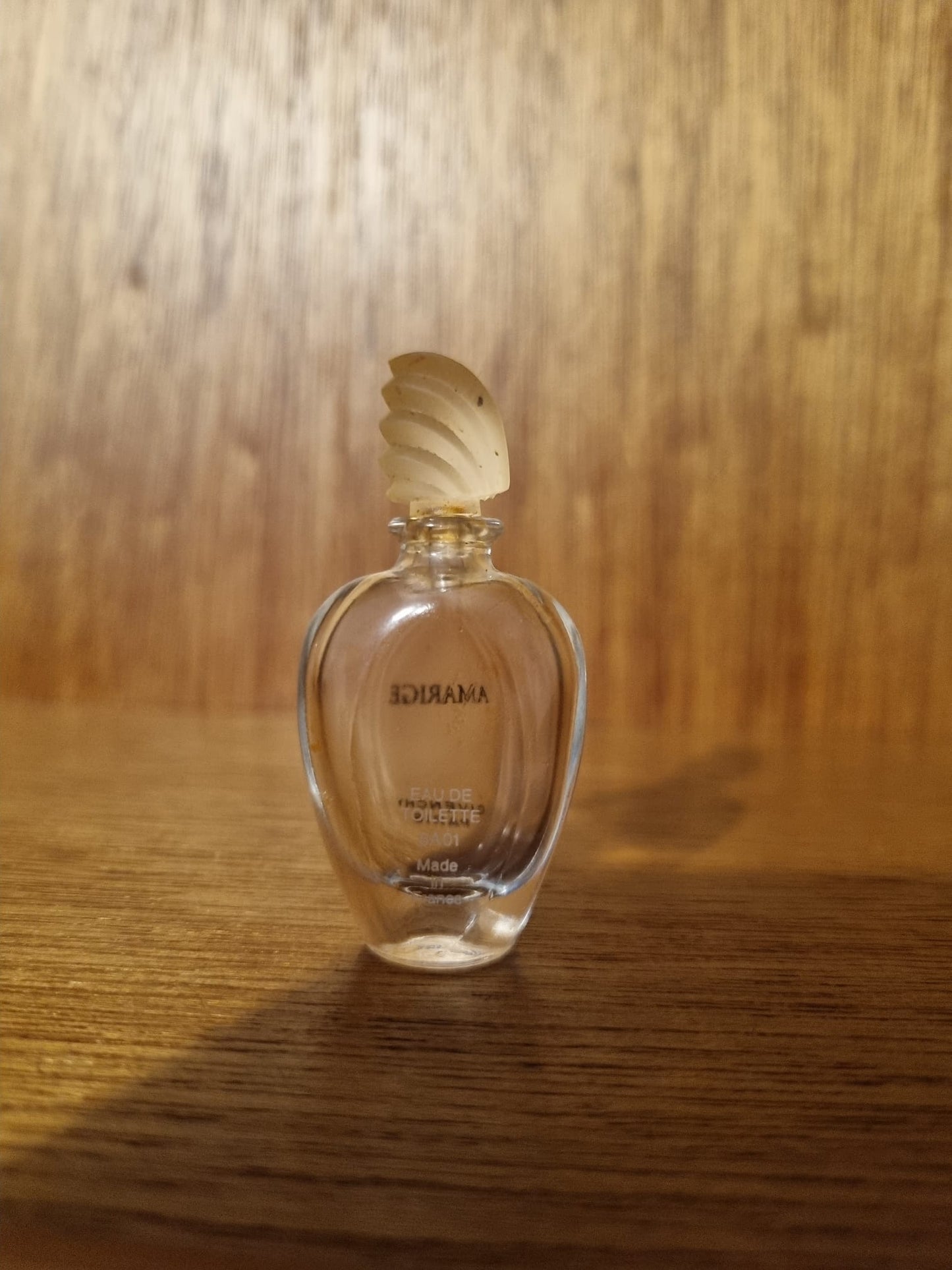 Vintage Amarige Perfume Bottle by Givenchy, 1.07oz Empty. Collectors Perfume Scent Fragrance