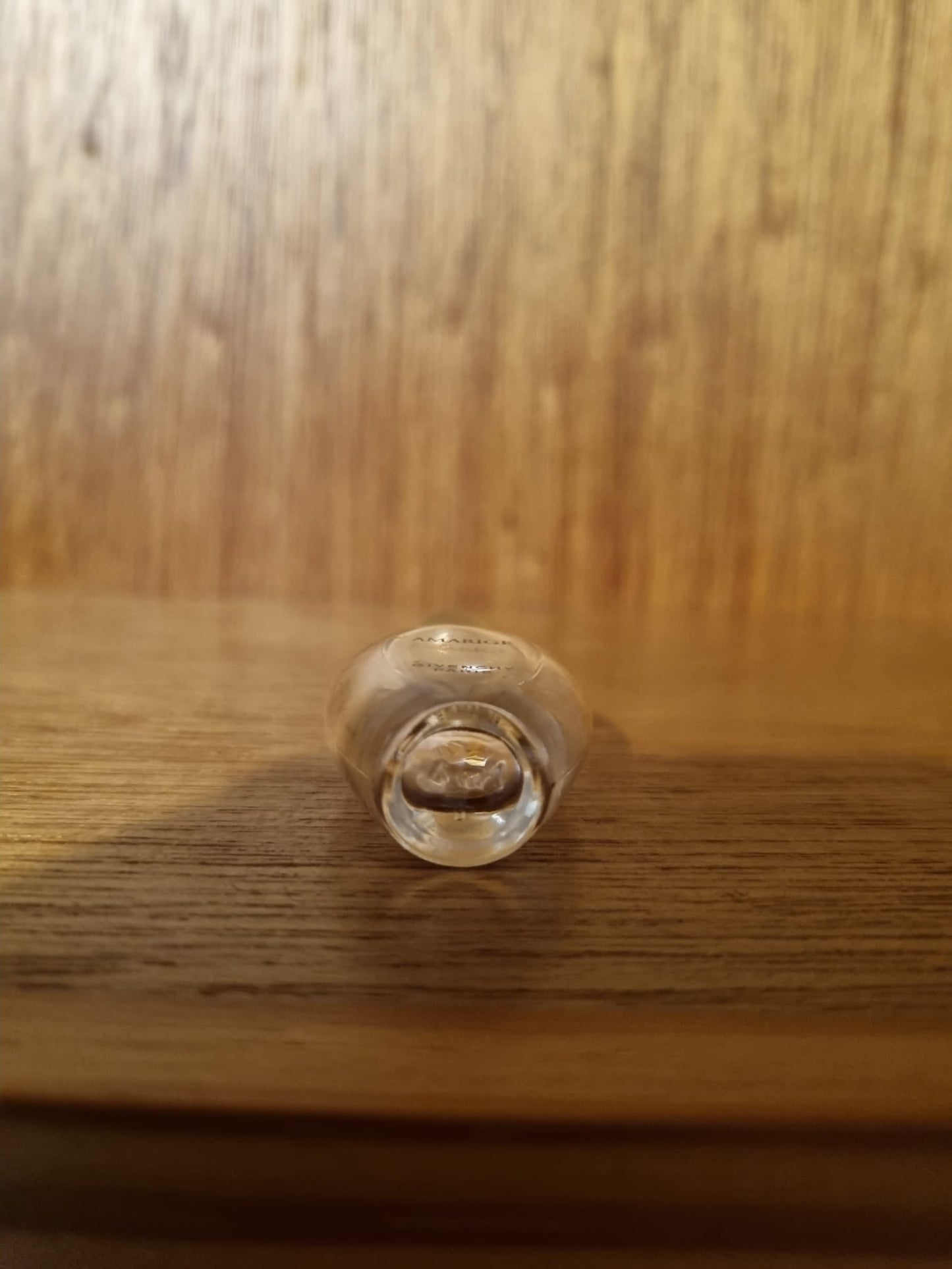 Vintage Amarige Perfume Bottle by Givenchy, 1.07oz Empty. Collectors Perfume Scent Fragrance